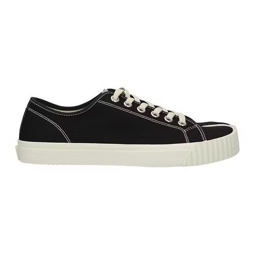 image of Maison Margiela Ob1O1E0424 Low Top Sneakers In White/black, Men's (Size 7)