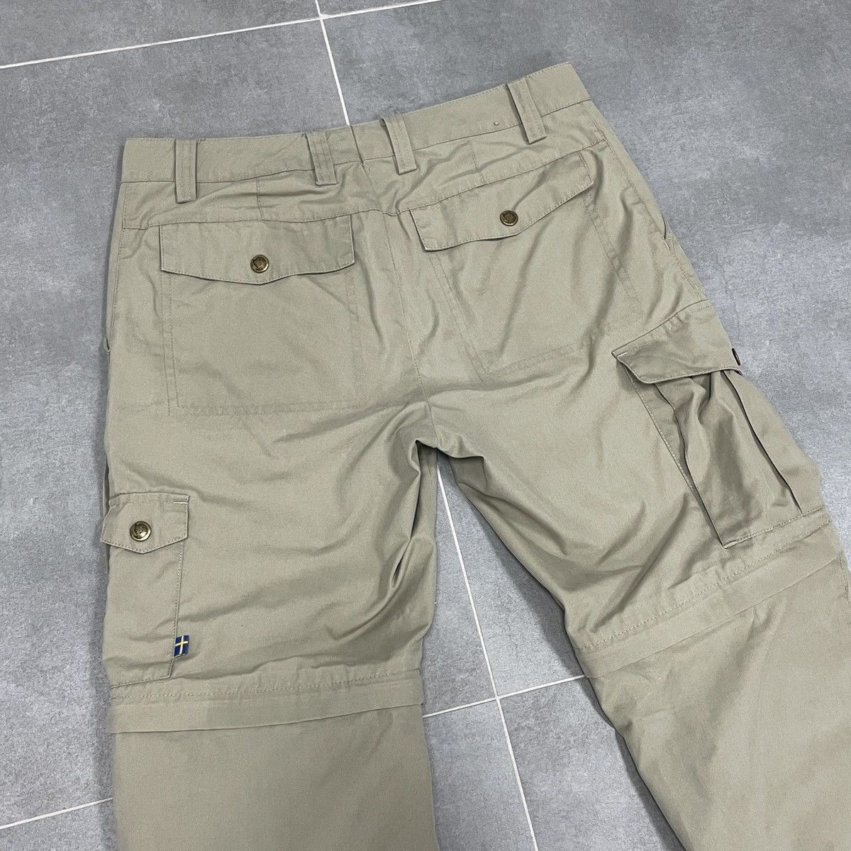 Fjallraven Fjallraven G-1000 Women Cargo Pants / Shorts Size 36 Size 31" - 21 Thumbnail