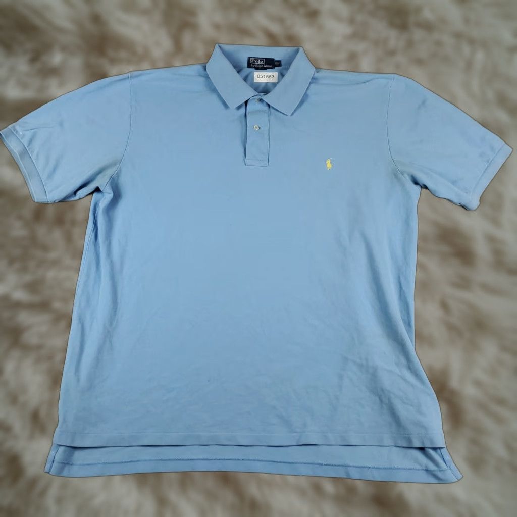 Ralph Lauren Ralph Lauren Polo Shirt Mens 2XLT Blue Pony Casual Short Sleeve Shirt, 2XLT, Blue, Polo, Ralph Lauren, Casual, Men Size US XXL / EU 58 / 5 - 1 Thumbnail