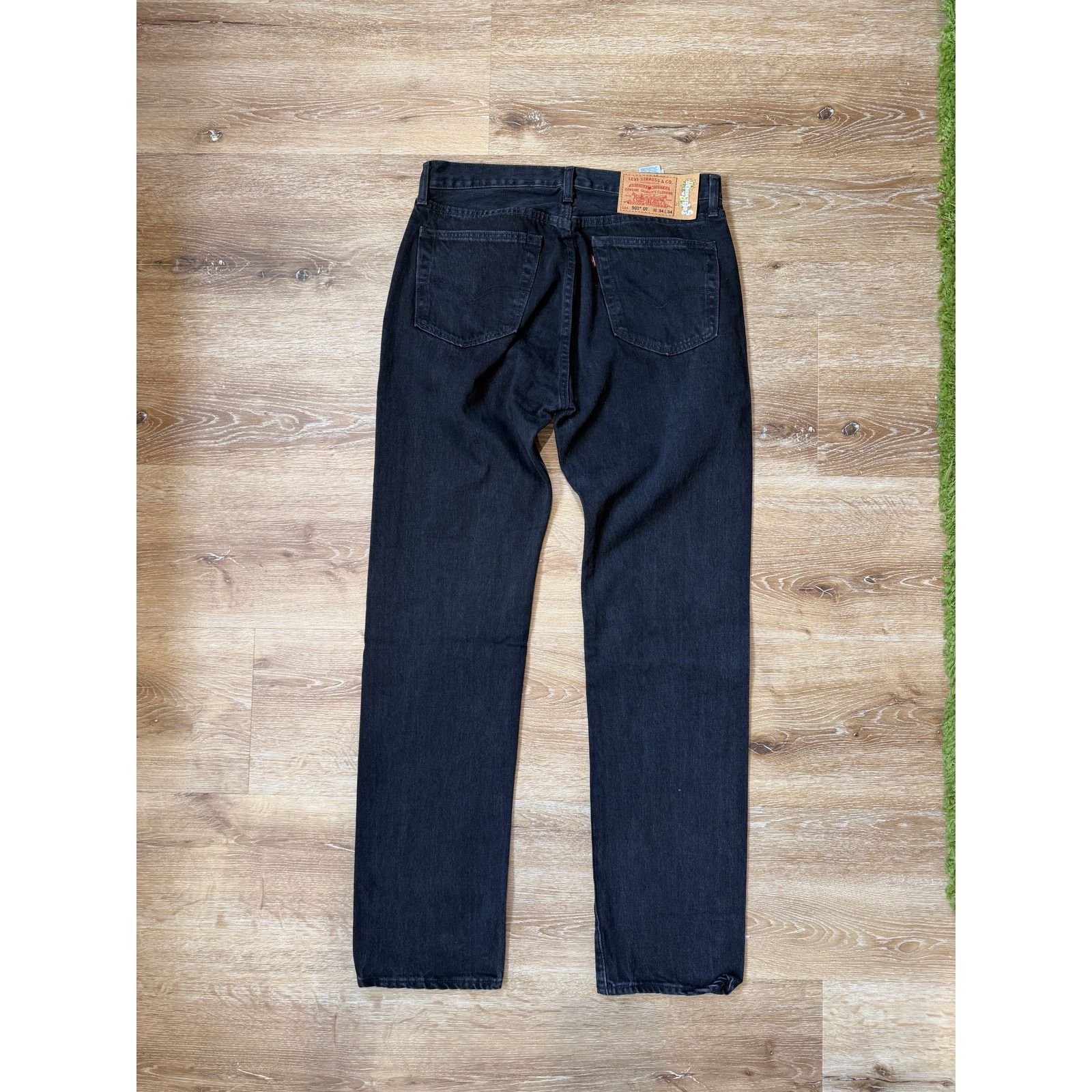 DENIM TEARS Denim Tears x Levi's 501 Jeans Black W36 L34 Straight Leg Size US 34 / EU 50 - 2 Thumbnail
