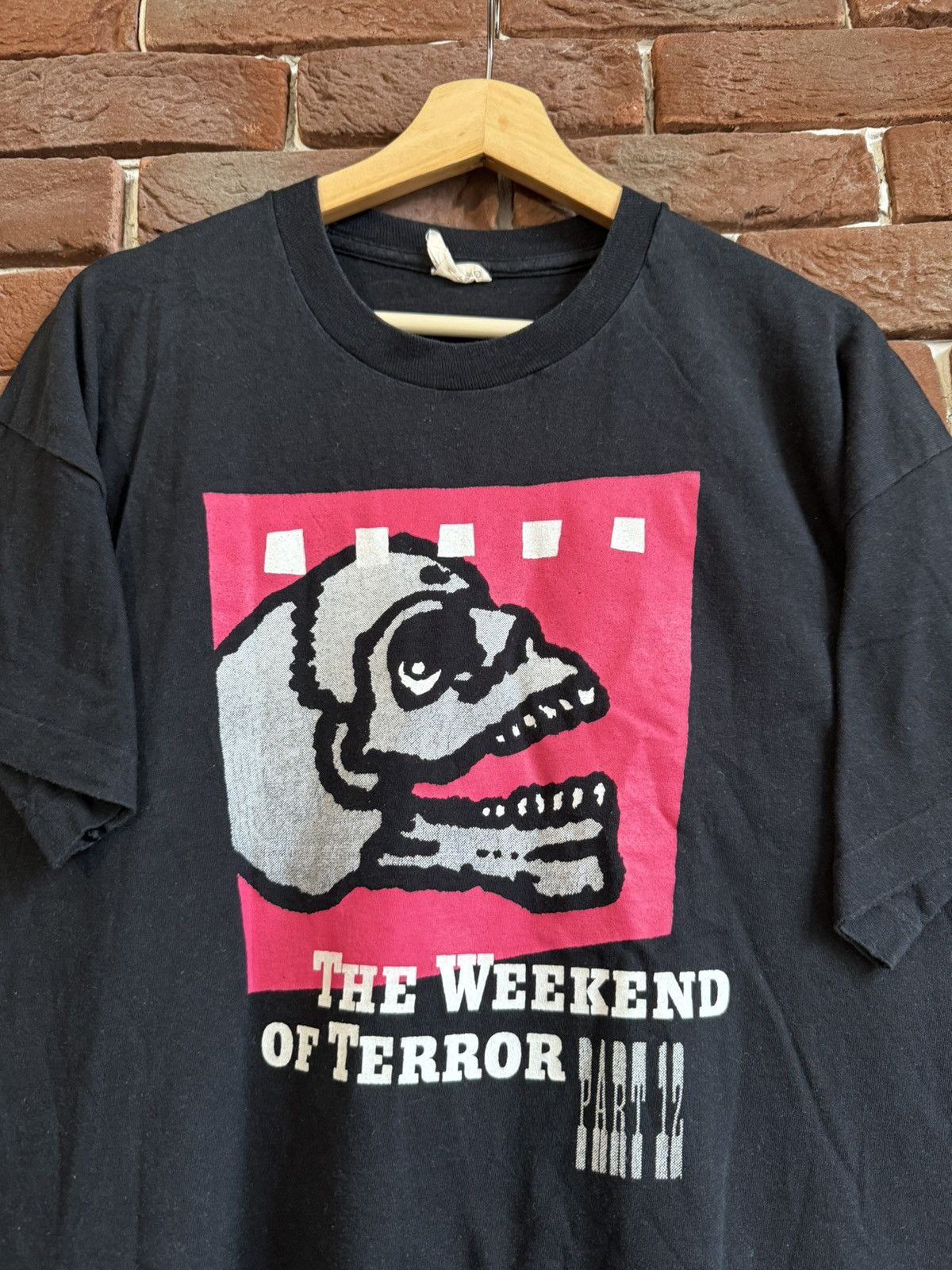 Vintage Rare Vintage 90s Weekend Of Terror Festival Horror Art Tee Size US XL / EU 56 / 4 - 3 Thumbnail