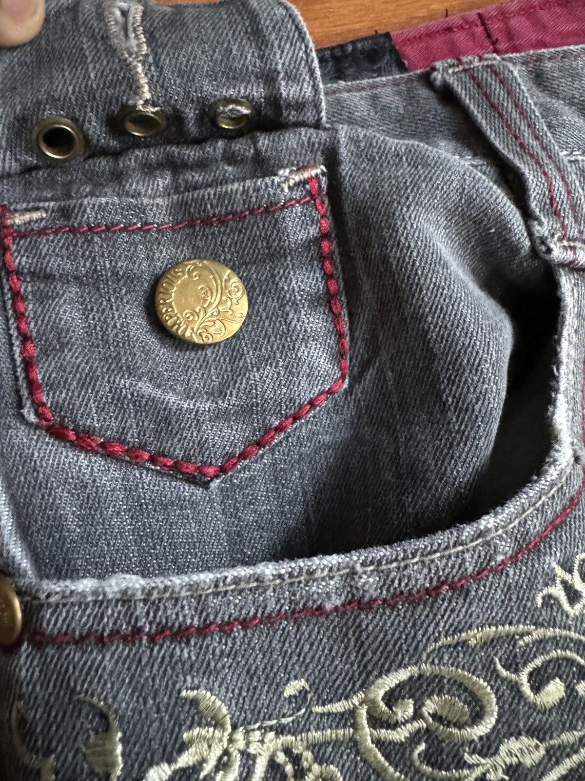 Vintage Rare Imperious Delf Trading Jeans Size US 38 / EU 54 - 3 Thumbnail