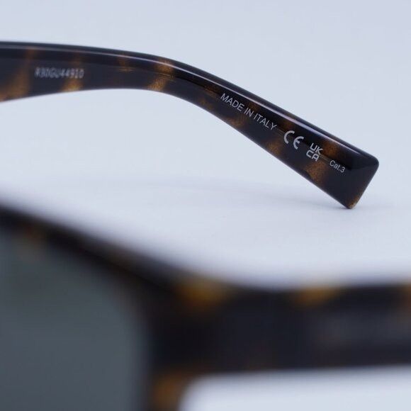 Saint Laurent Paris Saint Laurent SL674 003 Sunglasses Havana Square Frame, Grey Size ONE SIZE - 9 Thumbnail