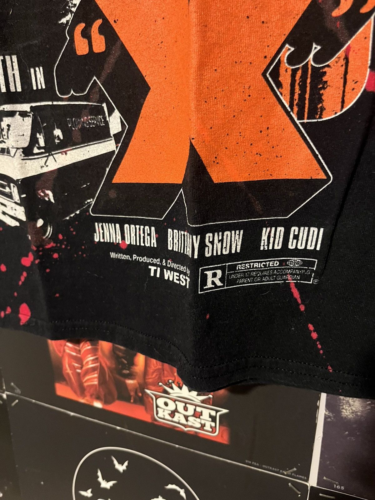 A24 Y2K 2022 A24 X Movie All over Print splatter Tee/ Shirt Size S / US 4 / IT 40 - 4 Thumbnail