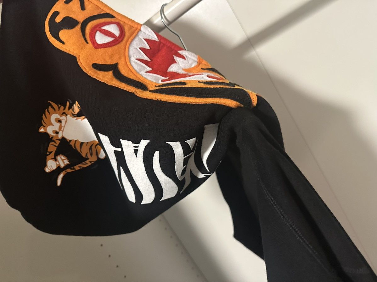 Bape Bape Black Tiger Zip-up Hoodie Size US XXL / EU 58 / 5 - 6 Thumbnail