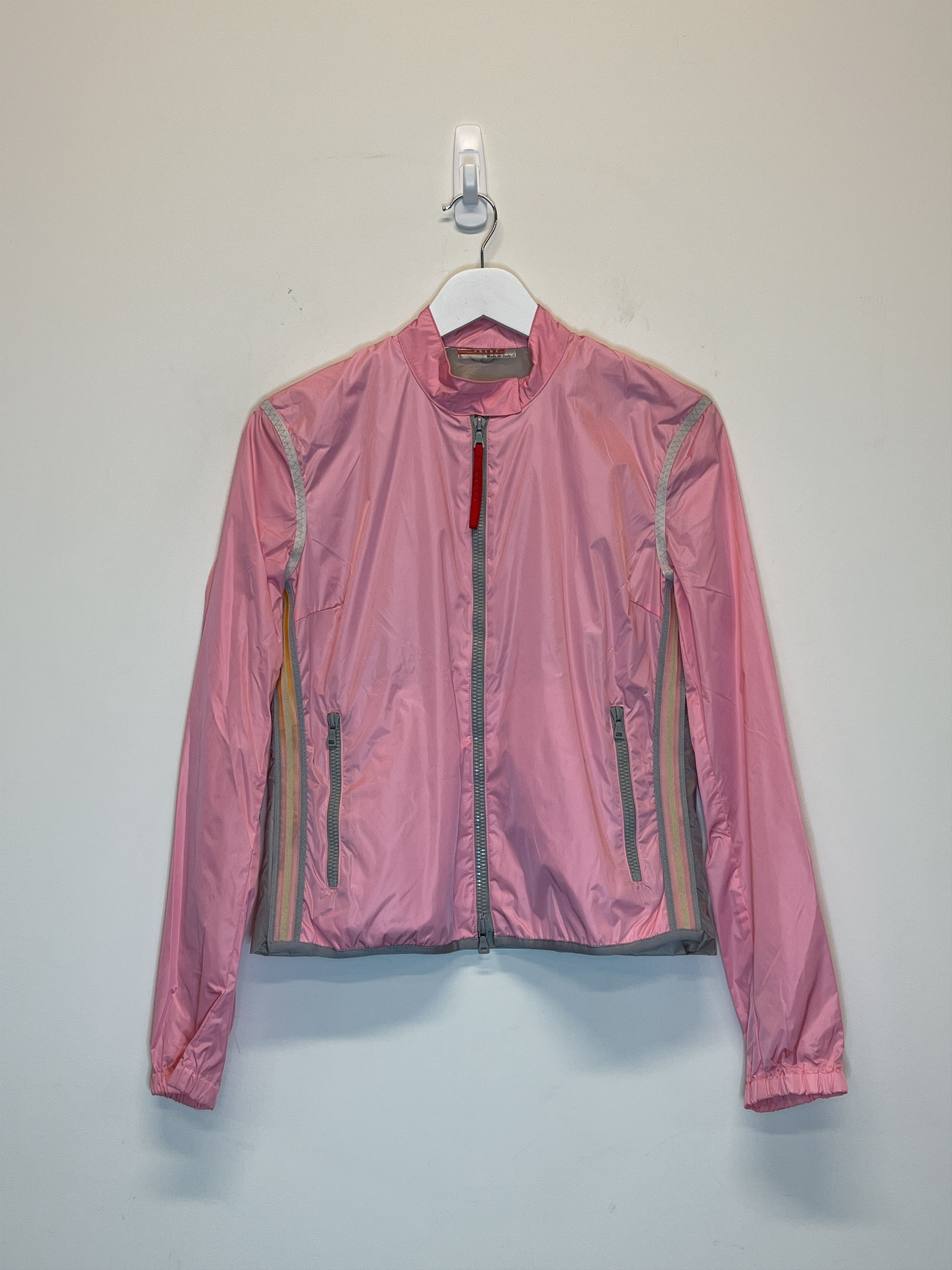 Prada Nylon Sheer Back Jacket | Grailed