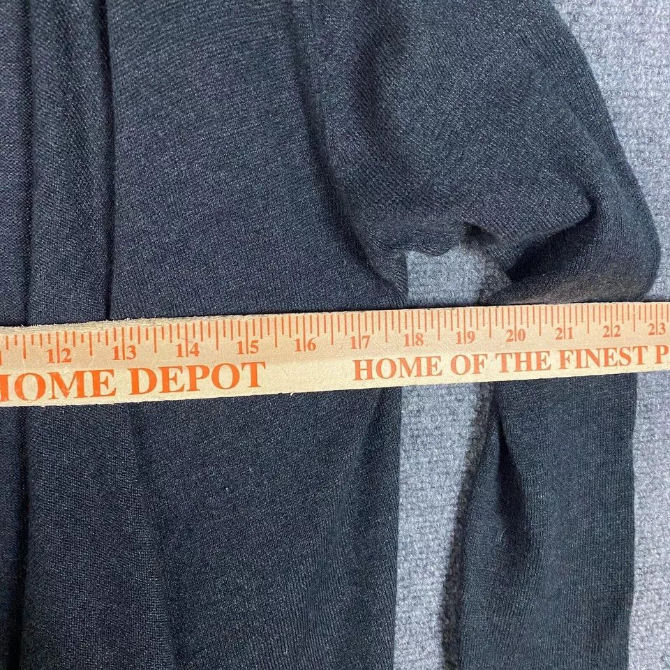 Other Reference Point Cardigan Women's Medium Knit Gray Acrylic M Size M / US 6-8 / IT 42-44 - 4 Thumbnail