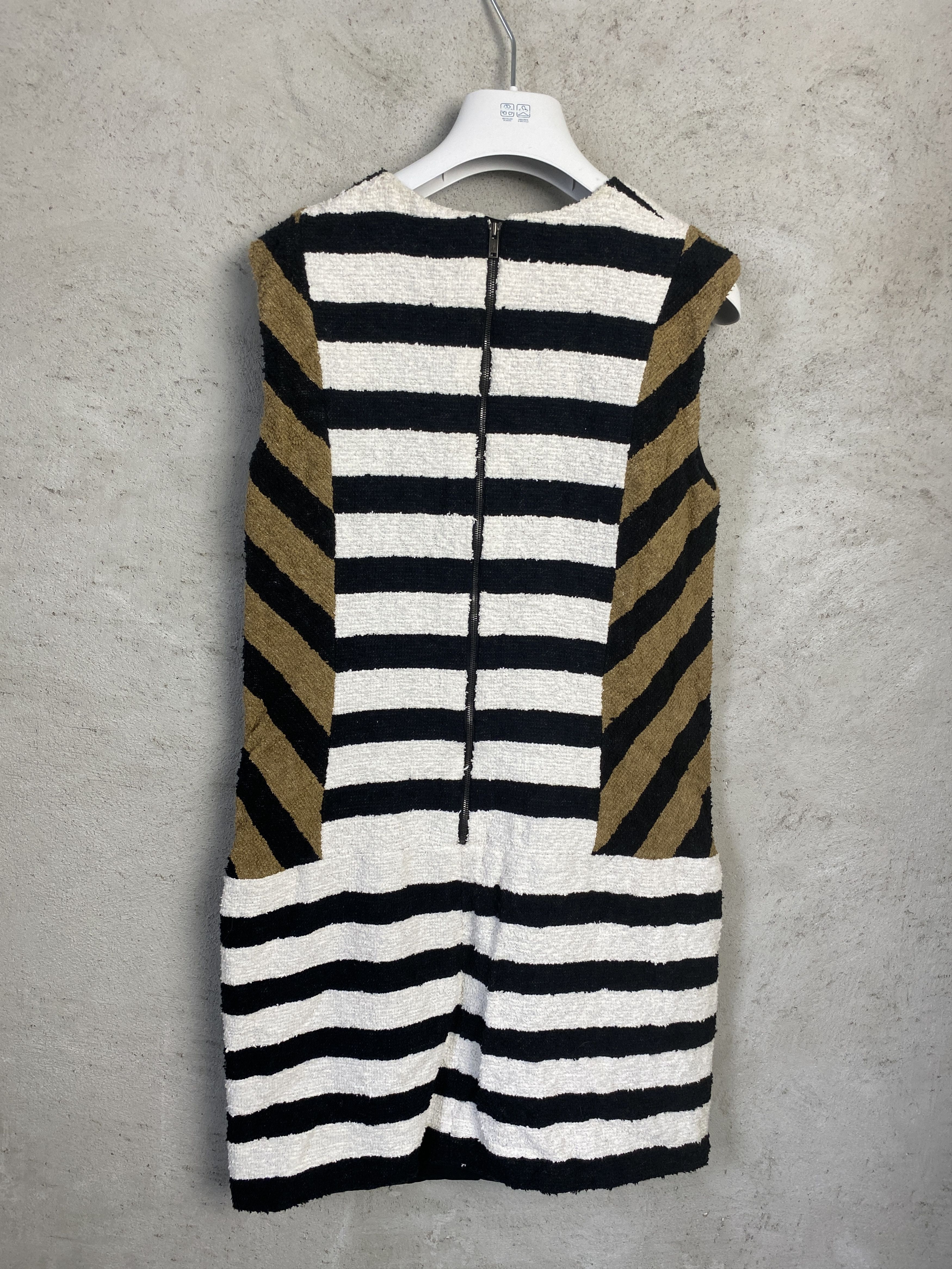 Sonia Rykiel Sonia Rykiel striped cotton mini dress casual formal Size S / US 4 / IT 40 - 6 Thumbnail