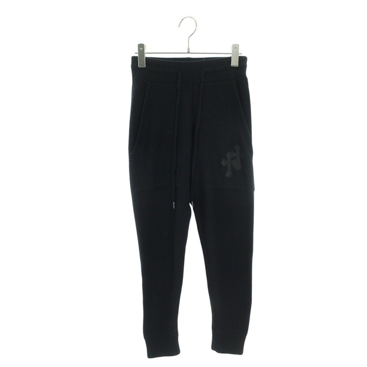 Chrome Hearts Chrome Hearts Cashmere Knit Long Pants Cross Patch Size US 30 / EU 46 - 1 Thumbnail