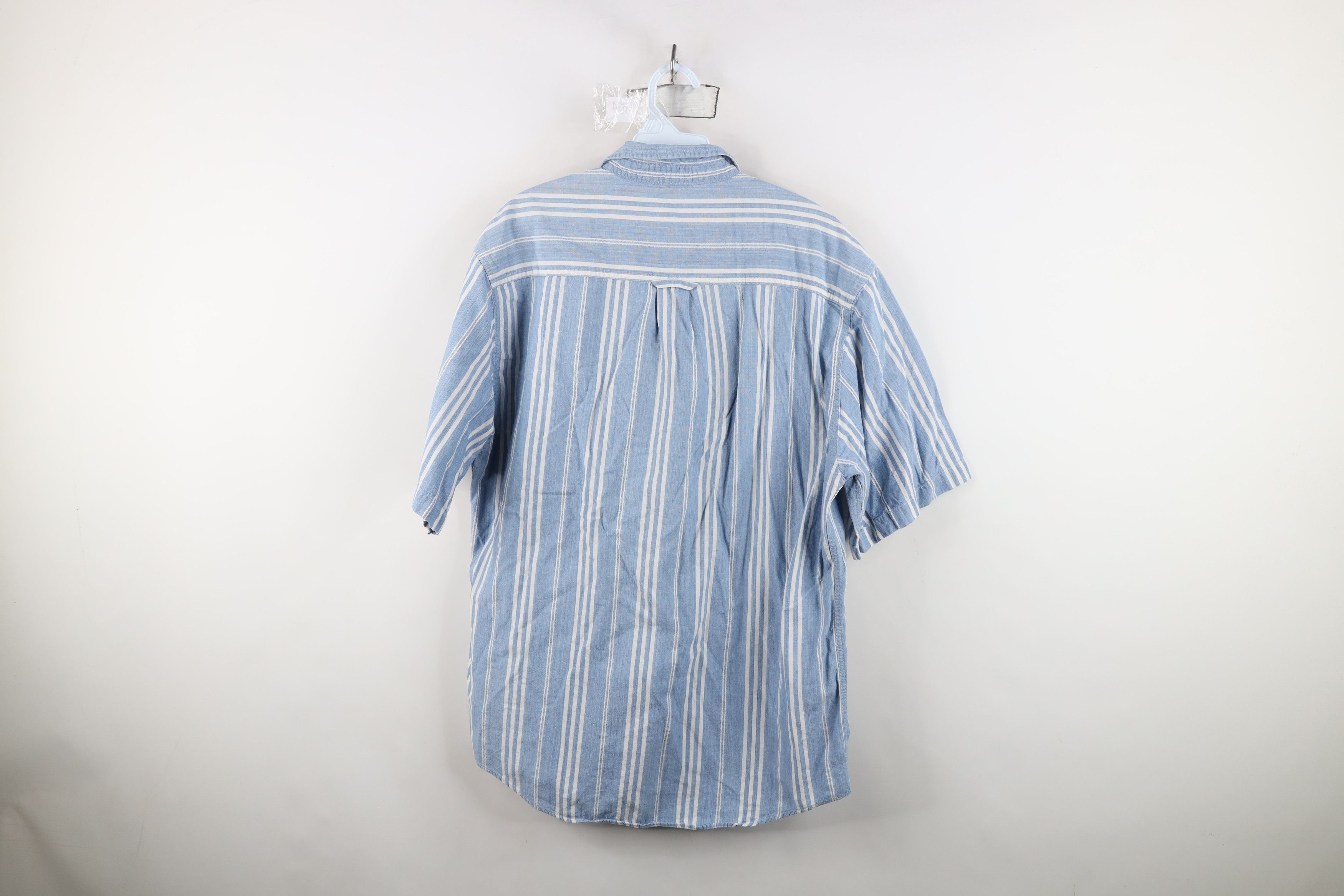 Vintage Vintage 90s Streetwear Baggy Short Sleeve Button Shirt Size US M / EU 48-50 / 2 - 10 Thumbnail