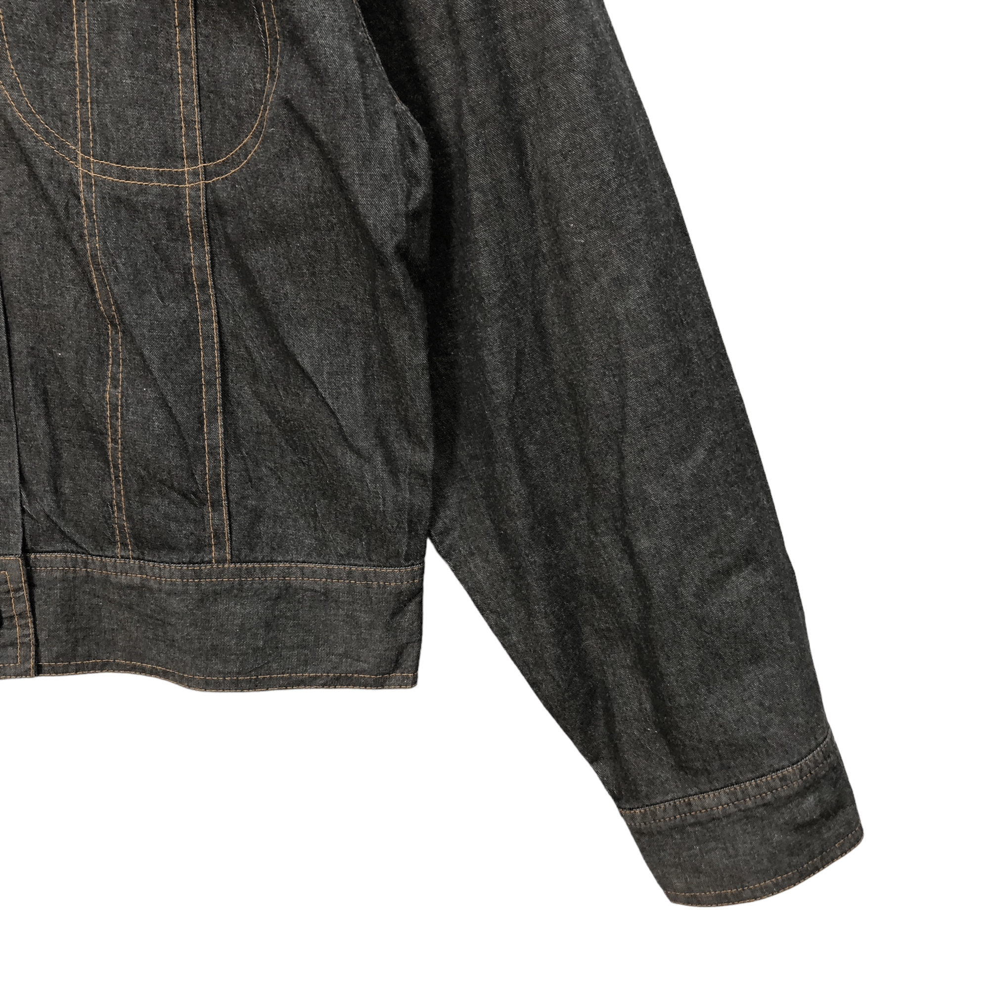 Norma Kamali VINTAGE NORMAL KAMALI DENIM JACKET #5308-183 Size S / US 4 / IT 40 - 6 Thumbnail