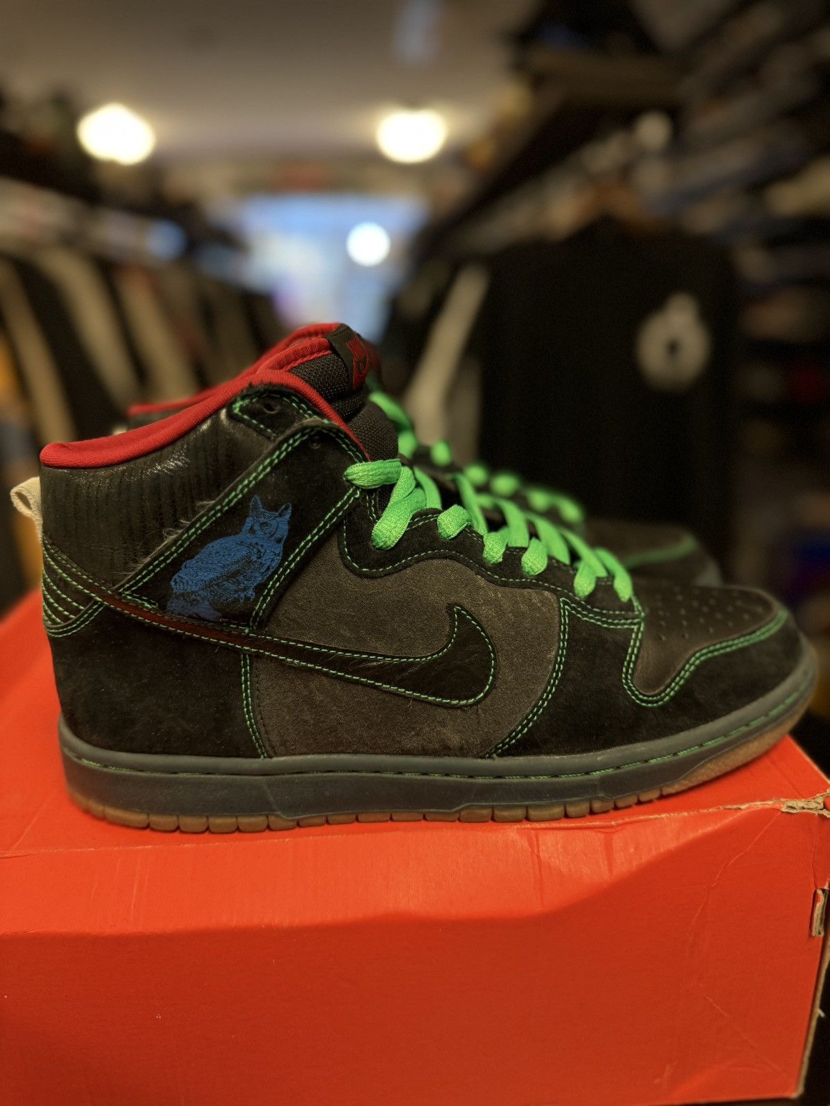 Size 11 Nike Dunk High Premium SB 2008 Twin Peaks Night Owl