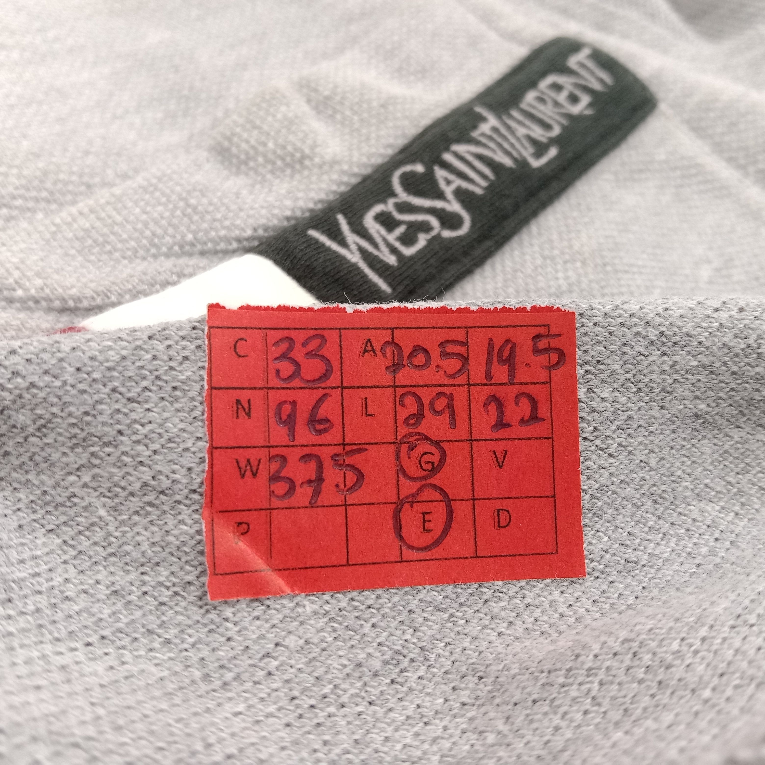 Vintage × Yves Saint Laurent Yves Saint Laurent Luxury Brand Rare Design Polos Size US M / EU 48-50 / 2 - 10 Thumbnail