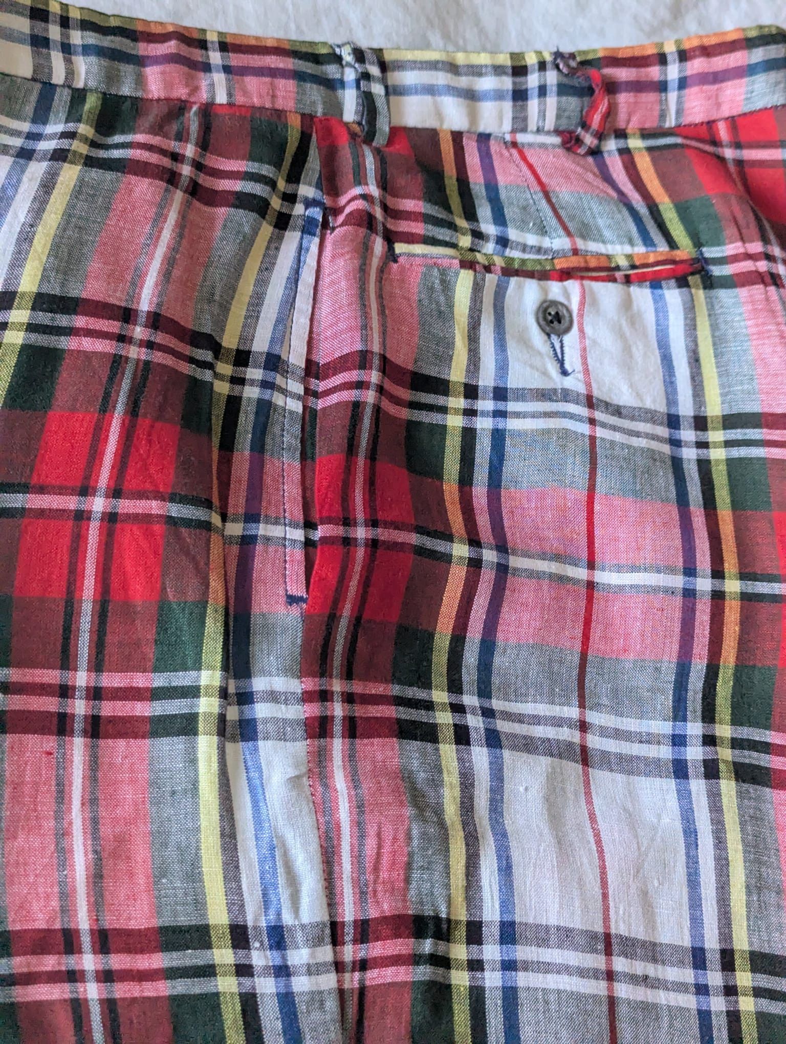 Polo Ralph Lauren Vintage Linen Trouser Size US 34 / EU 50 - 2 Thumbnail