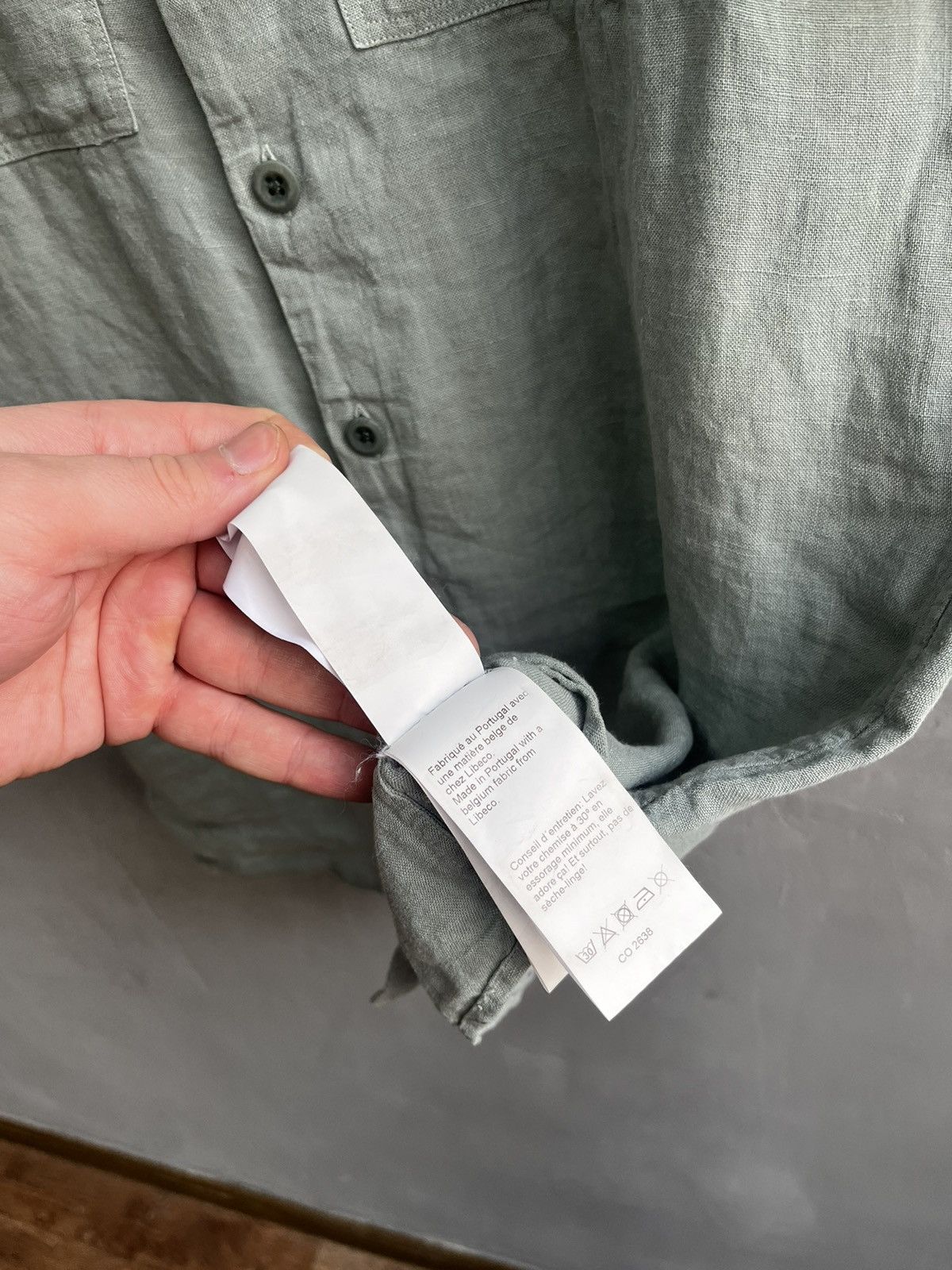 Bonnegueule bonnegueule linen shirt Size US M / EU 48-50 / 2 - 11 Thumbnail