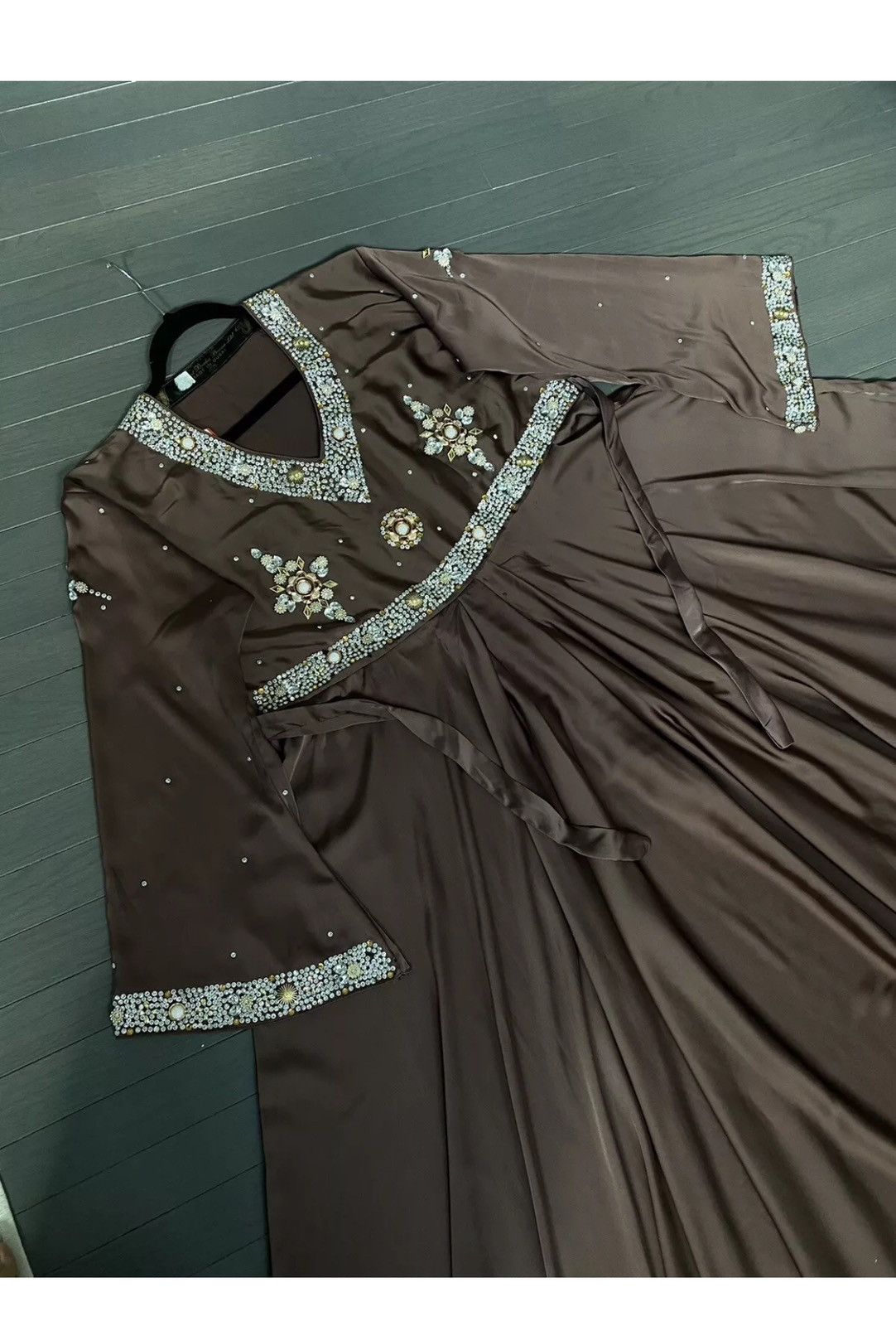 Other Gorgeous party maxi abaya/ burkha dress NWT Size L / US 10 / IT 46 - 1 Thumbnail