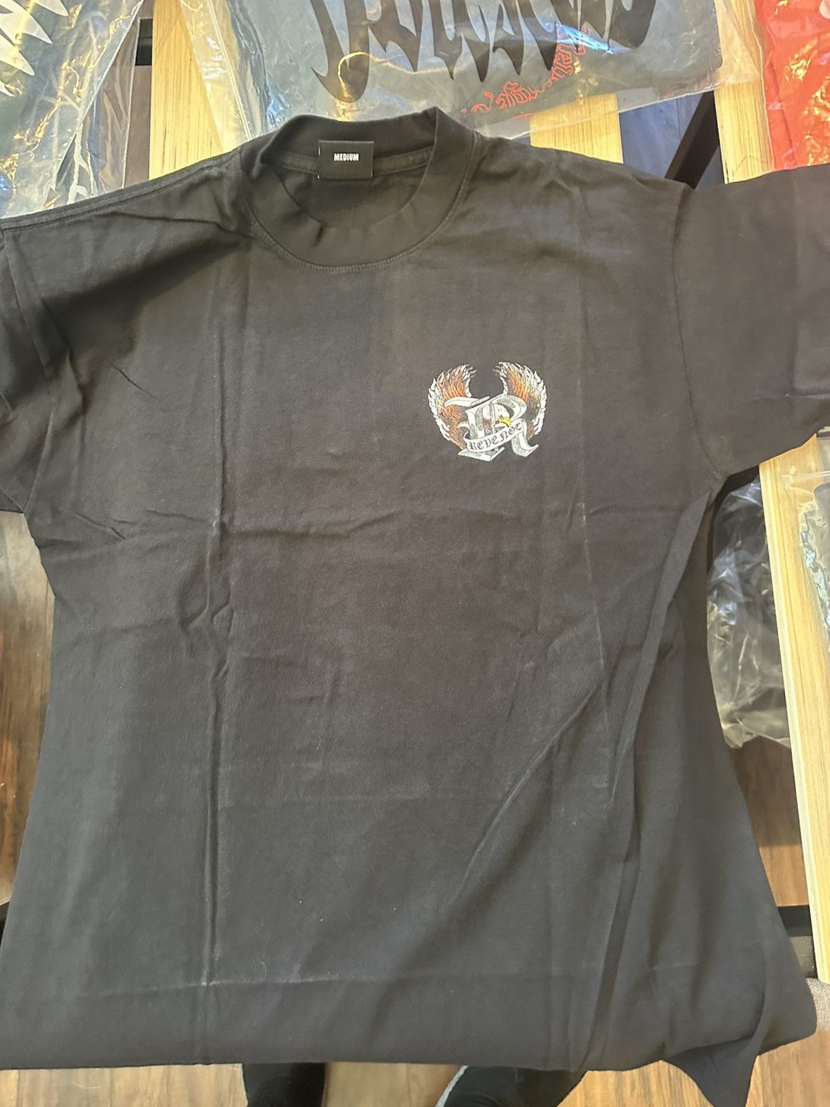 Revenge Eagle Tee Black Size US M / EU 48-50 / 2 - 1 Thumbnail