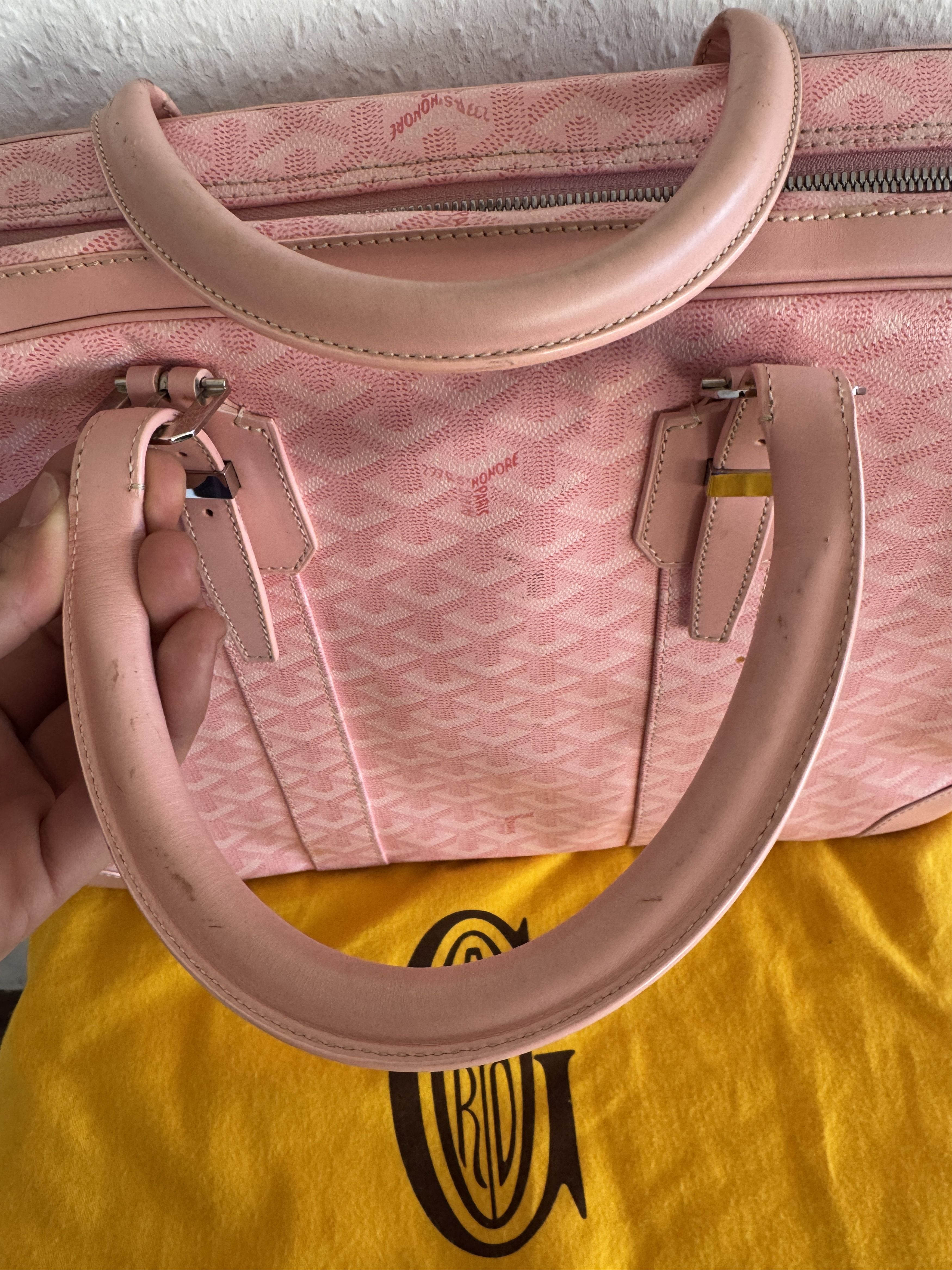 Goyard Goyard Ambassade MM Pink Monogram Briefcase Size ONE SIZE - 11 Thumbnail