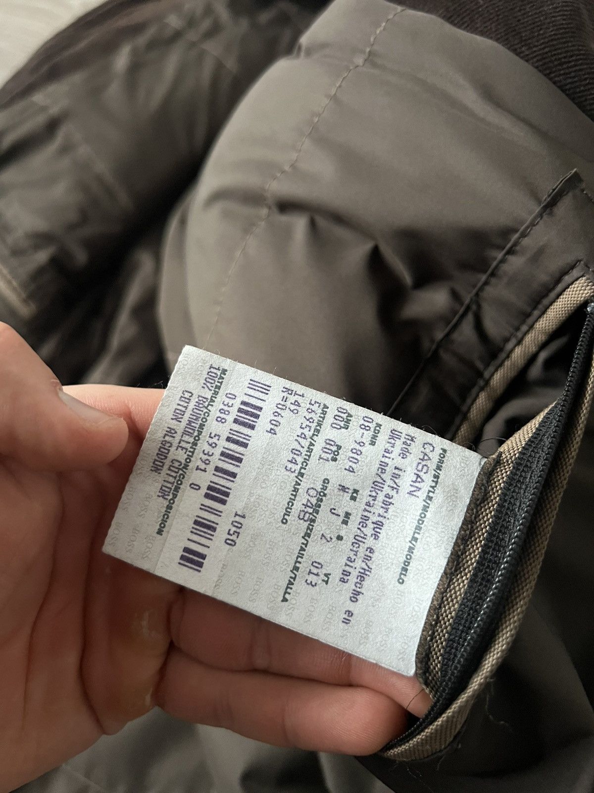 Hugo Boss ‼️Very rare Hugo Boss Casan Luxury Made in Ukraine🇺🇦 Jacket Size US L / EU 52-54 / 3 - 25 Thumbnail