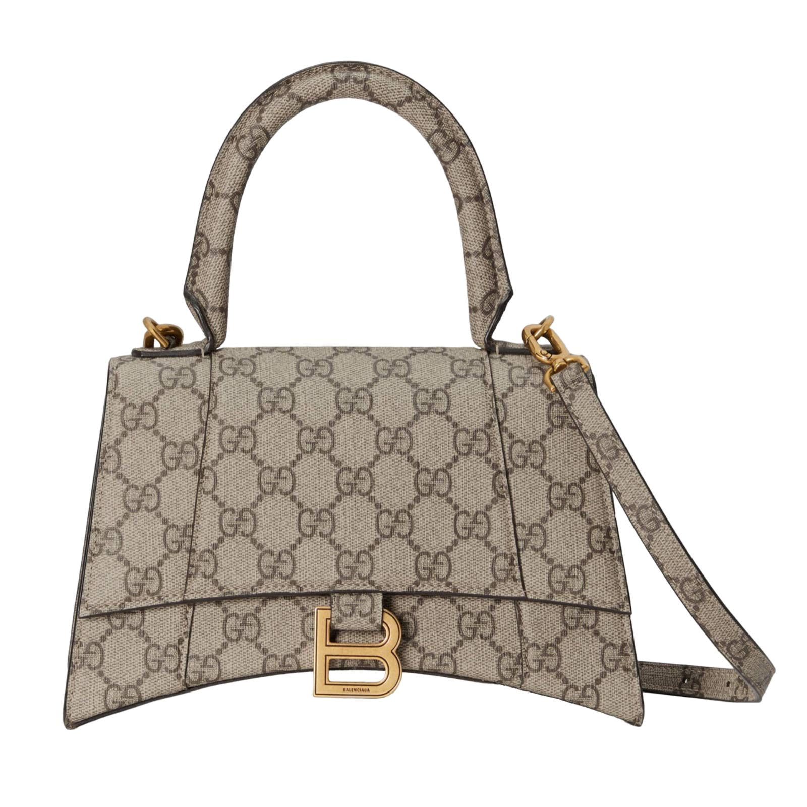 Gucci Gucci X Balenciaga Supreme Canvas GG Logo Top Handle Bag Size ONE SIZE - 1 Thumbnail