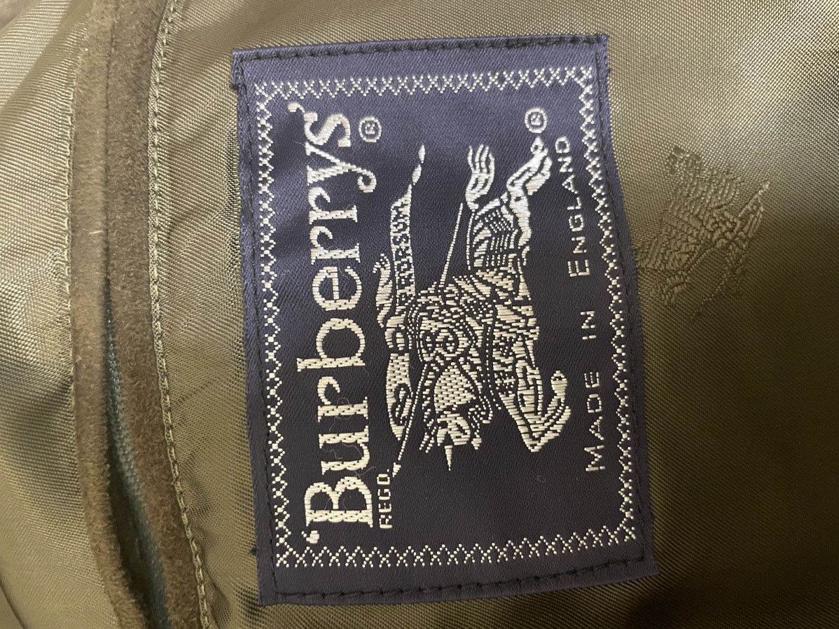 Burberry Vintage Burberry leather jacket Size US L / EU 52-54 / 3 - 3 Thumbnail