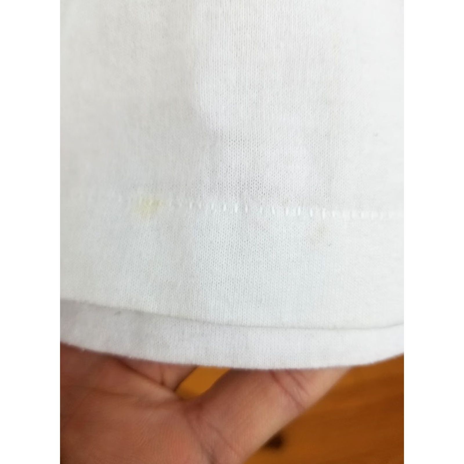 Hanes VINTAGE 89' TURTLE WHITE T-SHIRT SZ L 90s SINGLE STITCH 50/50 Size US L / EU 52-54 / 3 - 5 Thumbnail