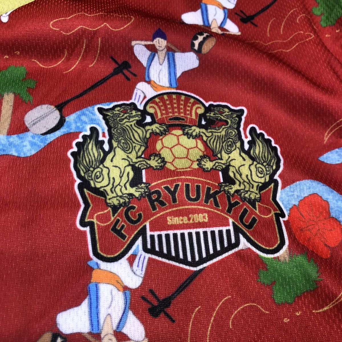 Japanese Brand FC Ryukyu okinawa city 50th anniversary special jersey Size US XL / EU 56 / 4 - 6 Thumbnail