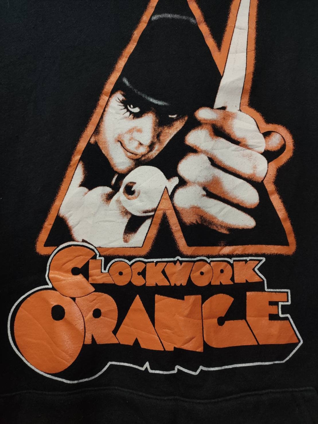Vintage Vtg 00's A Clockwork Orange Movie Pullover Hoodie Size US L / EU 52-54 / 3 - 5 Thumbnail