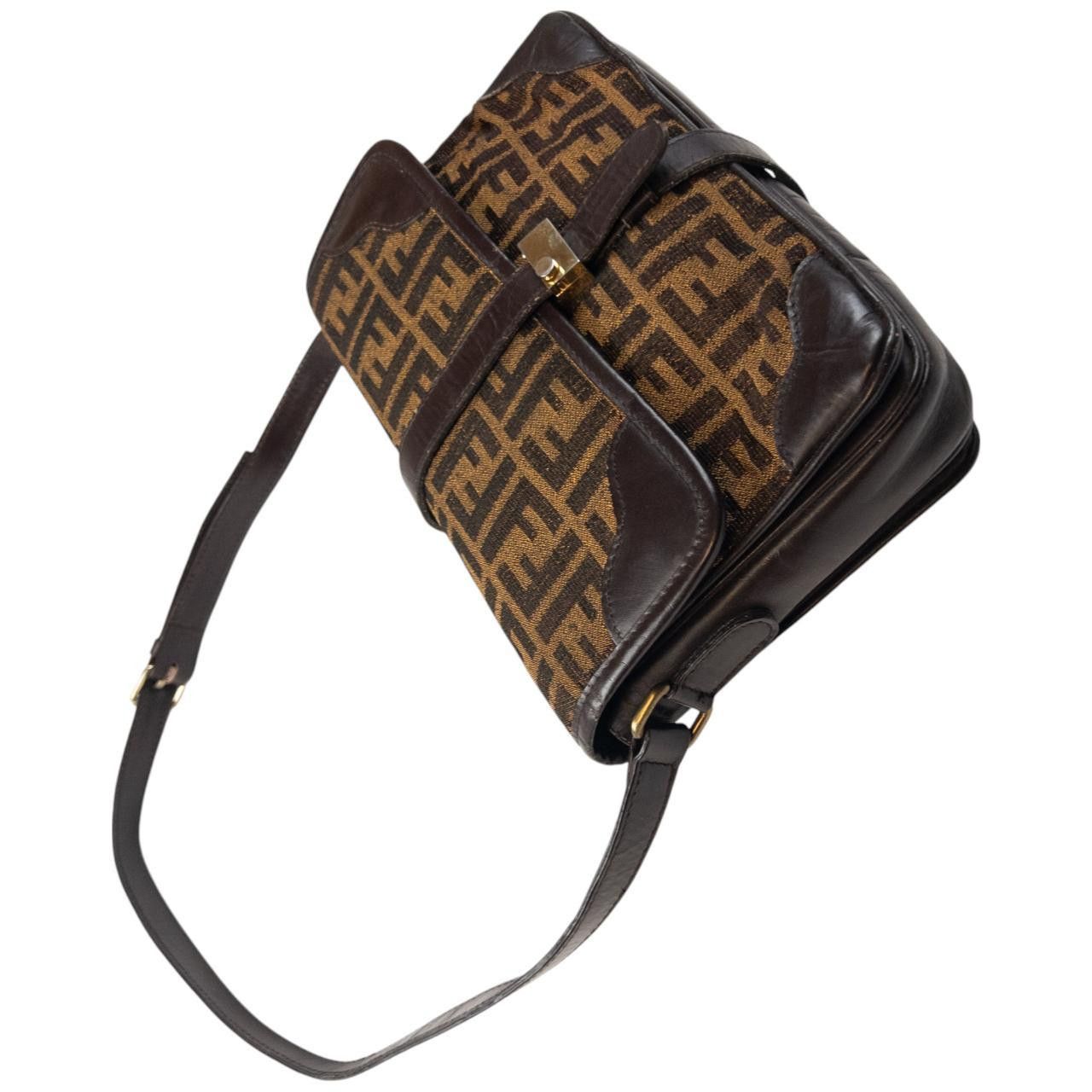 Fendi Vintage Fendi Monogram Cross Body Bag Size ONE SIZE - 7 Thumbnail