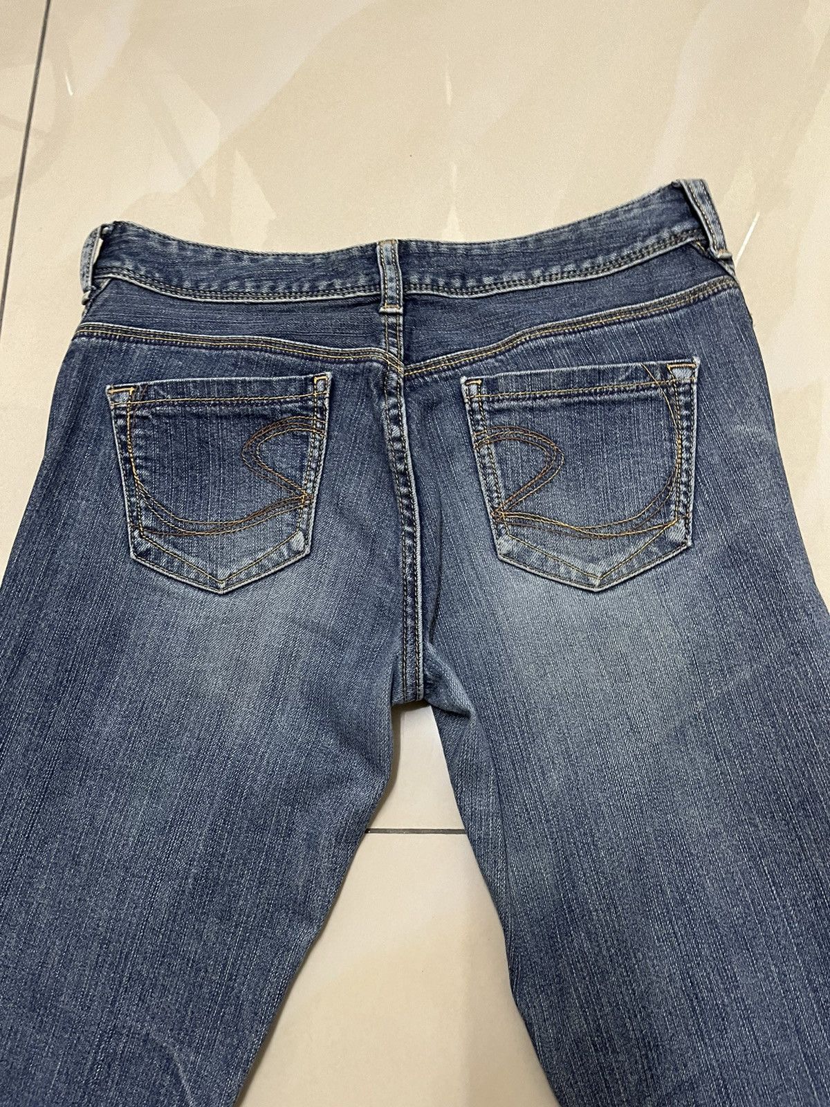 Tornado Mart Flare Jeans georgia love distressed bootcut low rise denim Size US 30 / EU 46 - 12 Thumbnail
