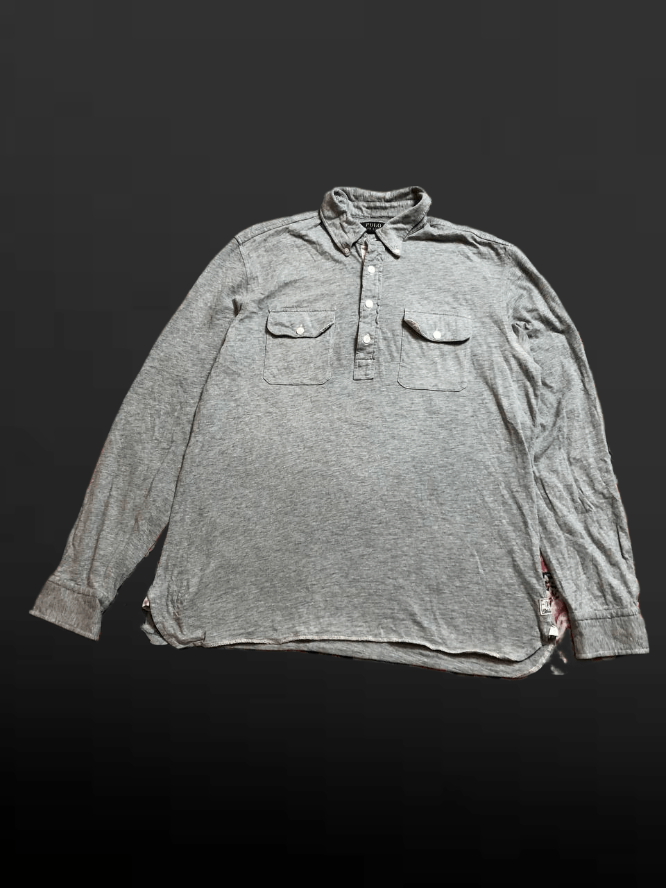 Polo Ralph Lauren Vintage polo ralph lauren Cargo Pocket Long SLEEVE Size US L / EU 52-54 / 3 - 1 Thumbnail
