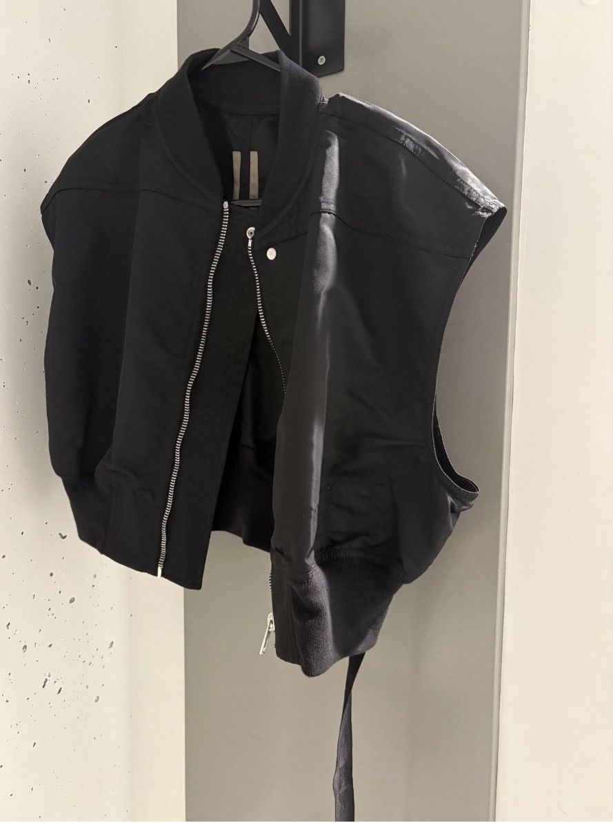 Rick Owens DRKSHDW Babel Tatlin Bomber Vest Size US M / EU 48-50 / 2 - 4 Thumbnail