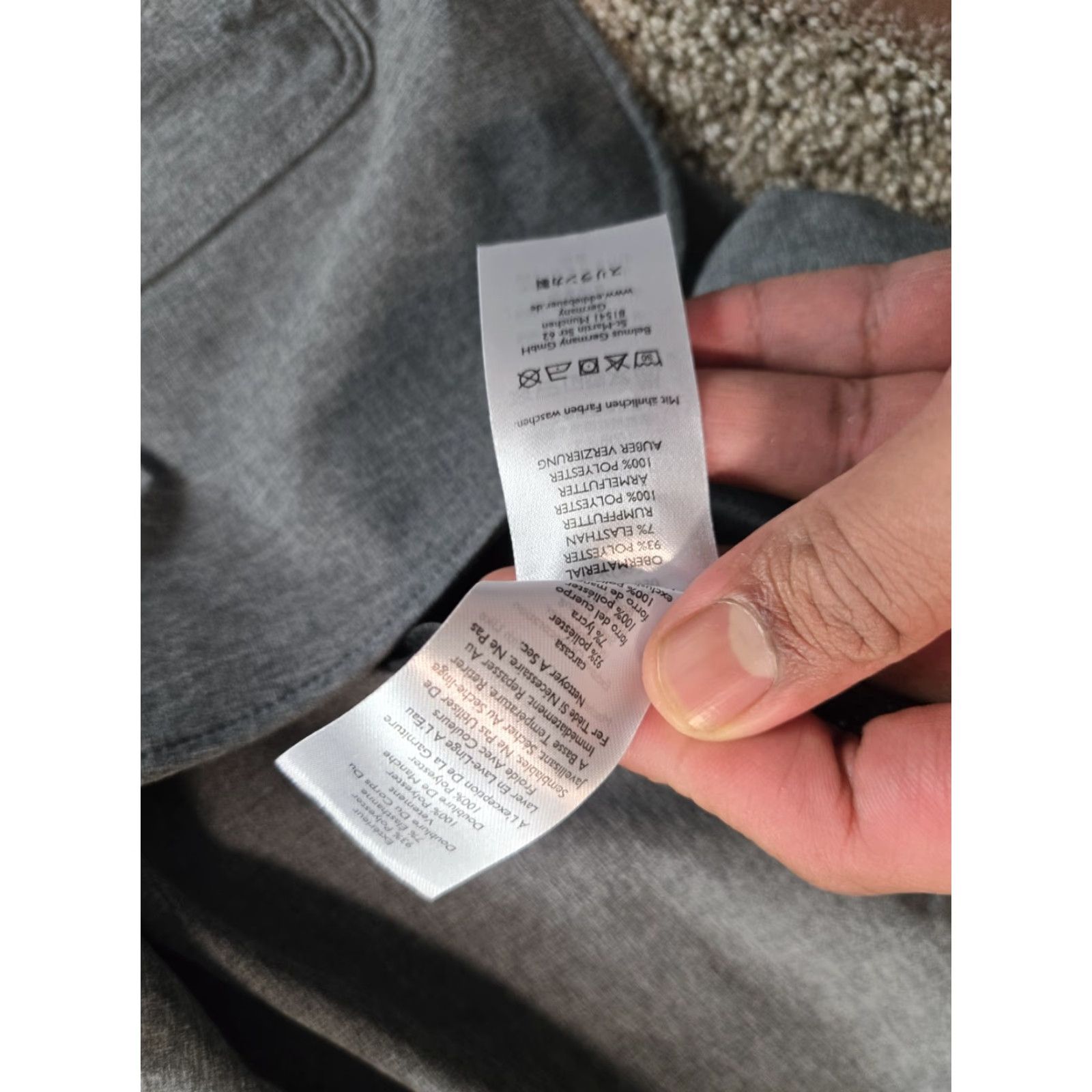 Eddie Bauer Eddie Bauer Blazer Mens 42 Gray Unstructured Stretch Pockets Two-Button Notch Lapel Single-Breasted Jacket Size 42R - 7 Thumbnail