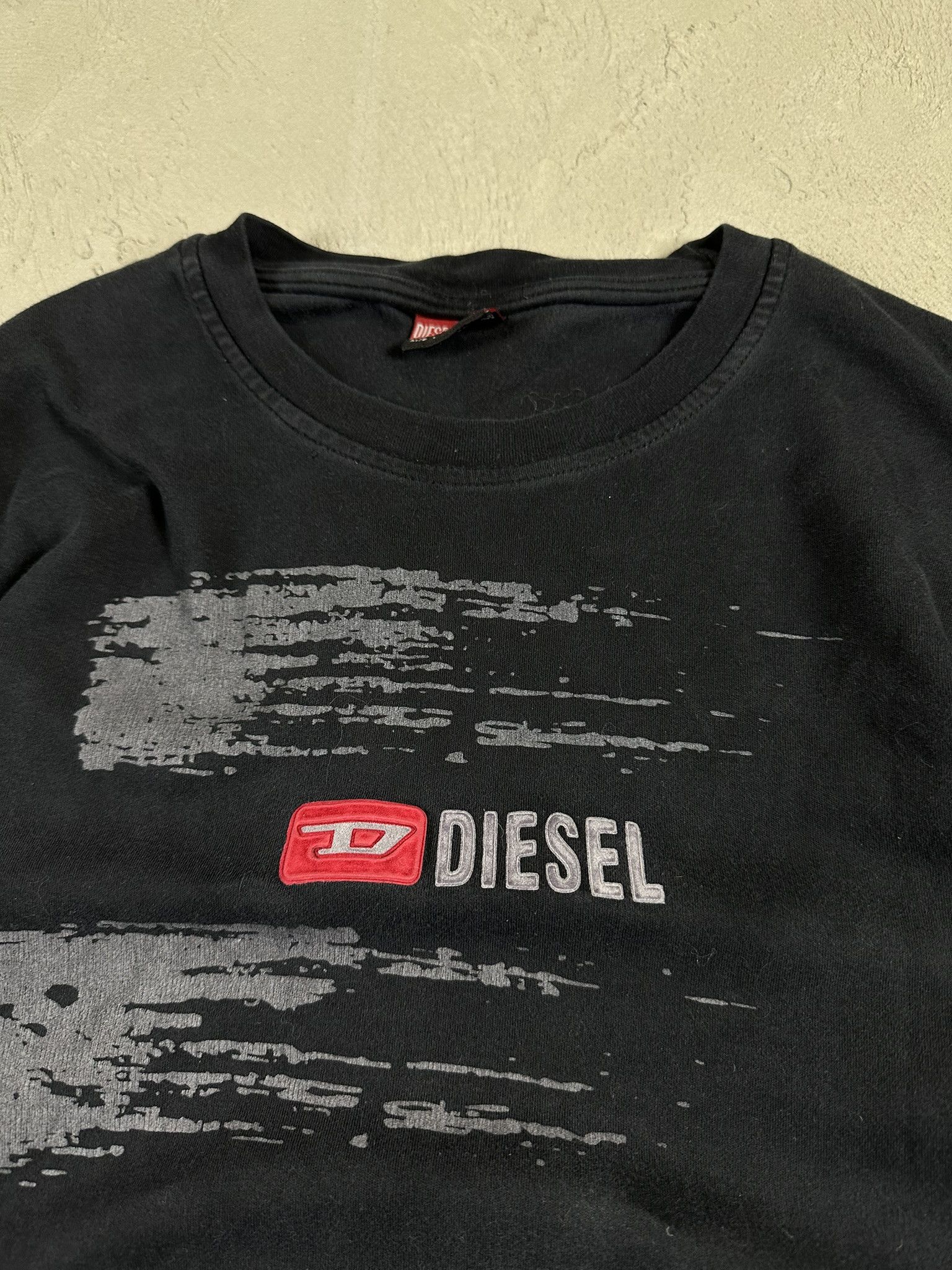 Diesel Vintage Y2k Diesel Logo Archive T-shirt 00s Size US M / EU 48-50 / 2 - 8 Thumbnail