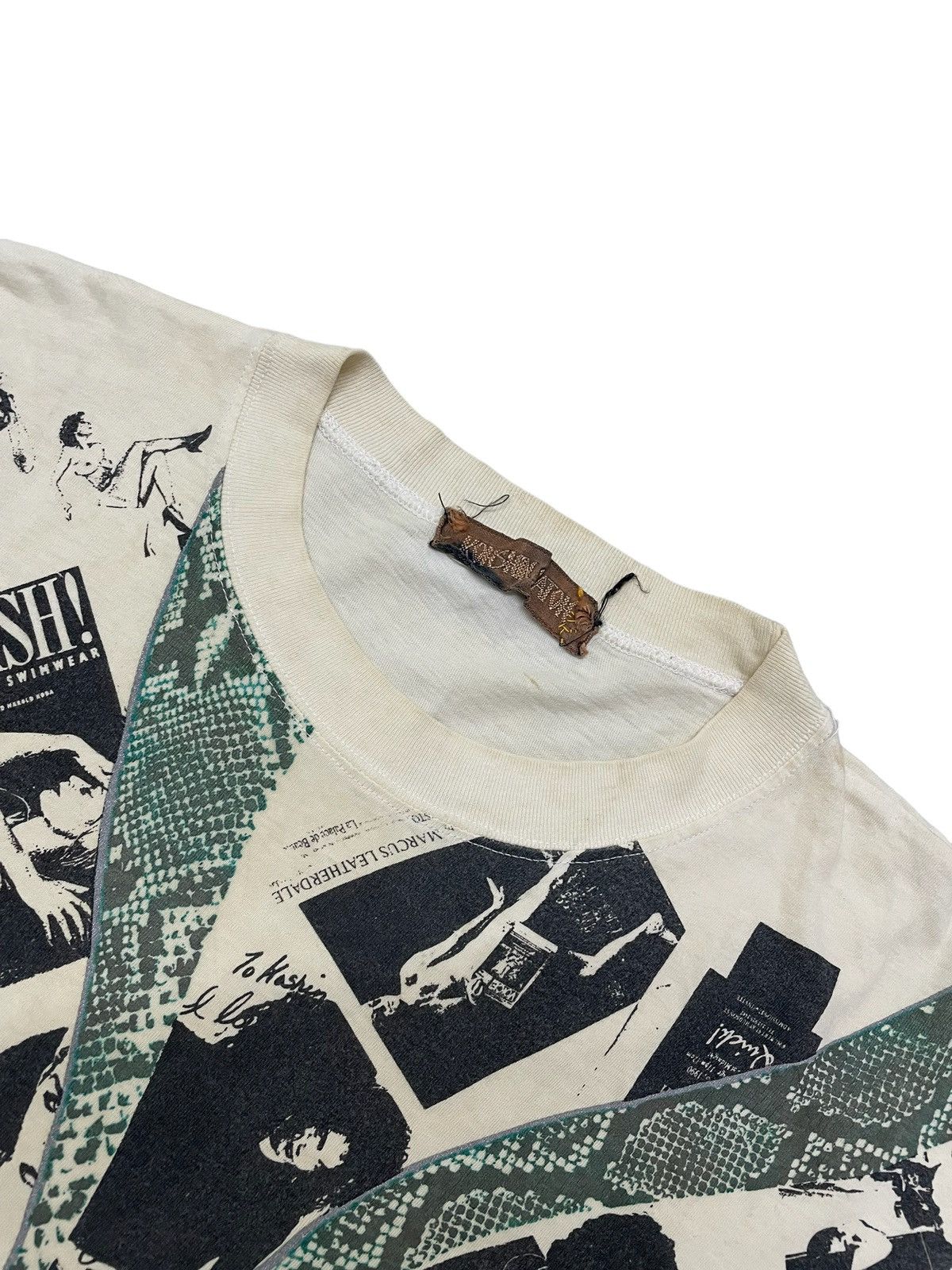 Vintage KOSHIN SATOH PAPER Phototee Longsleeve T-shirt