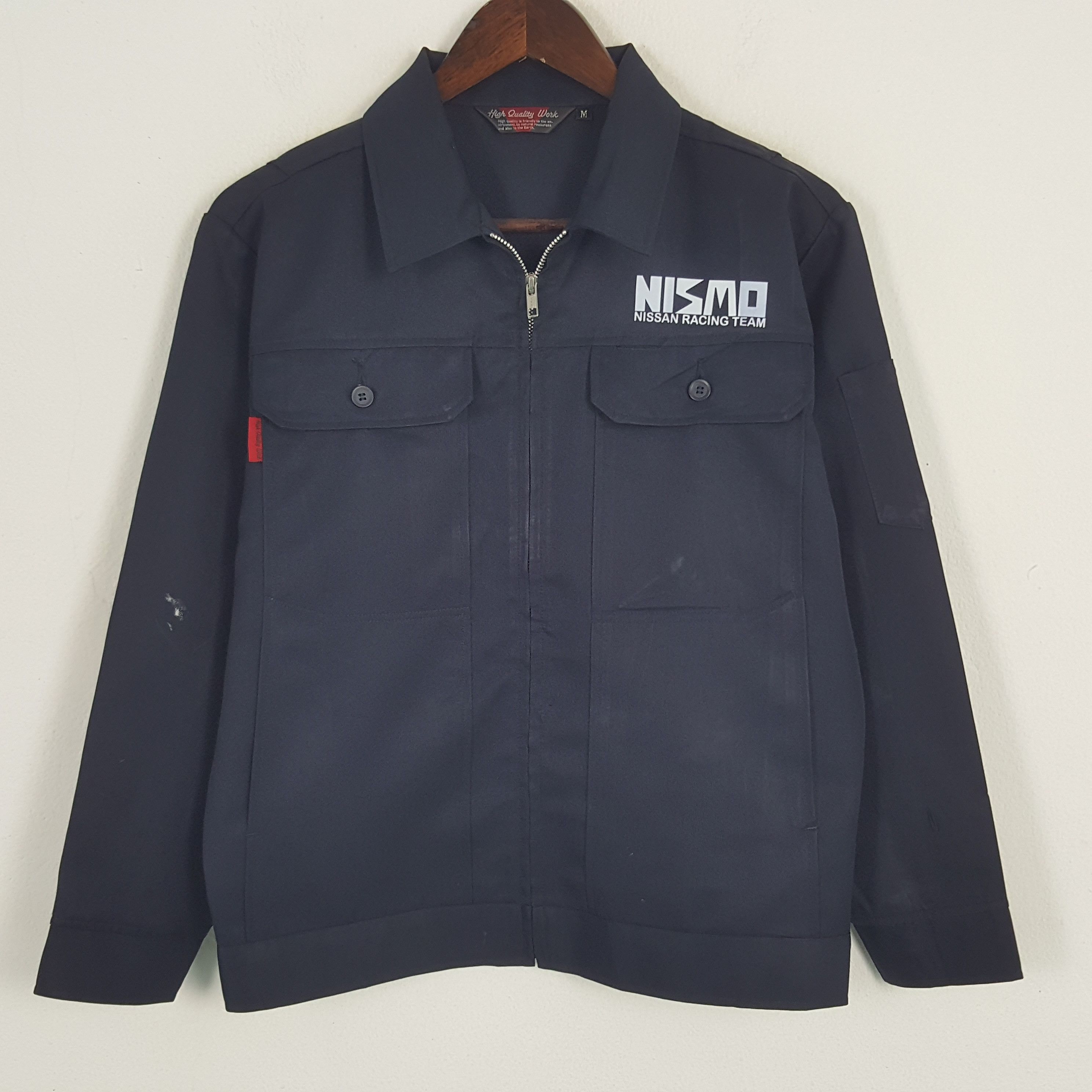 Vintage Vintage Nismo Nissan Racing Team Custom Art Worker Jacket Size US S / EU 44-46 / 1 - 3 Thumbnail