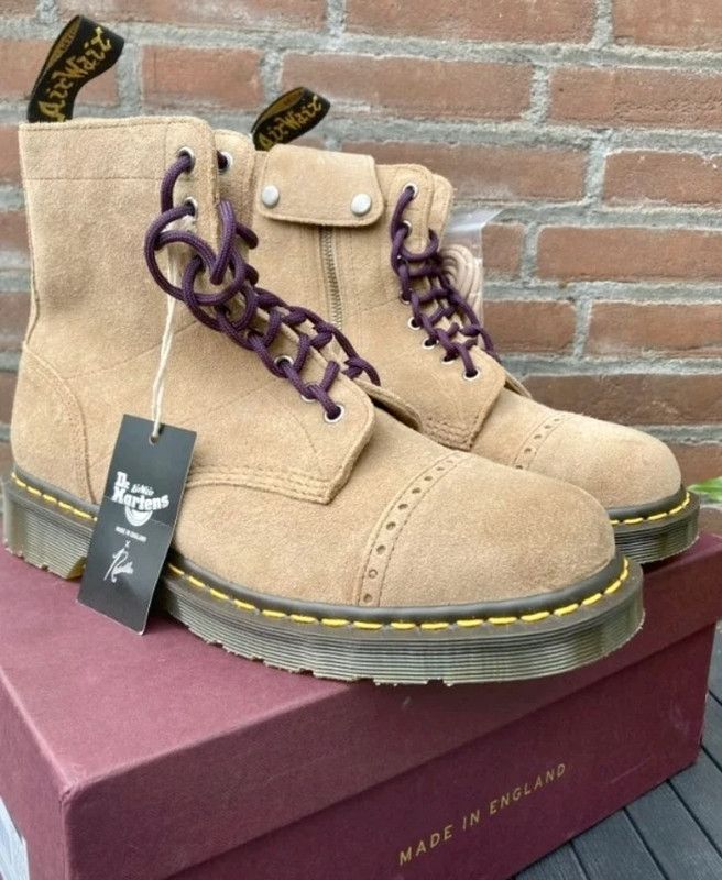 image of Dr Martens x Needles 1460 Desert Made In England 10 43 New Ds Shoes in Brown, Men's