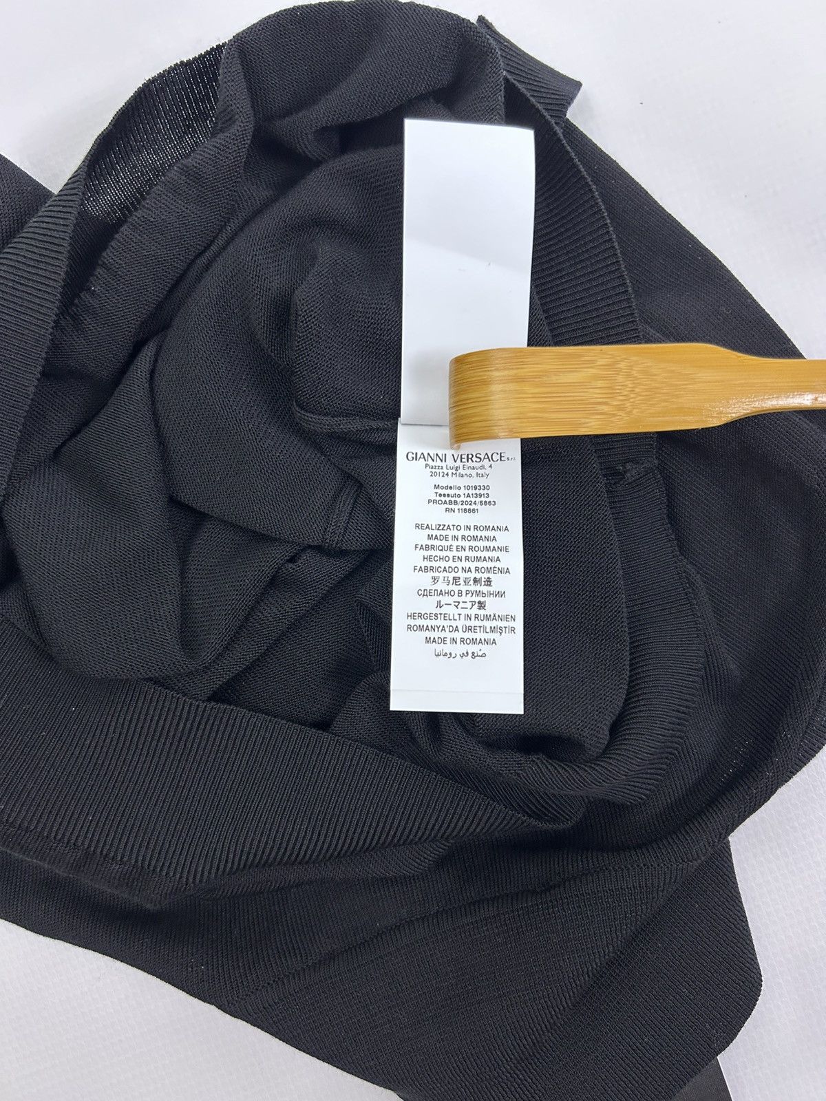 Versace Authentic Versace Knit Polo Black Gold Medusa IT44 S - NWT Size US S / EU 44-46 / 1 - 12 Thumbnail