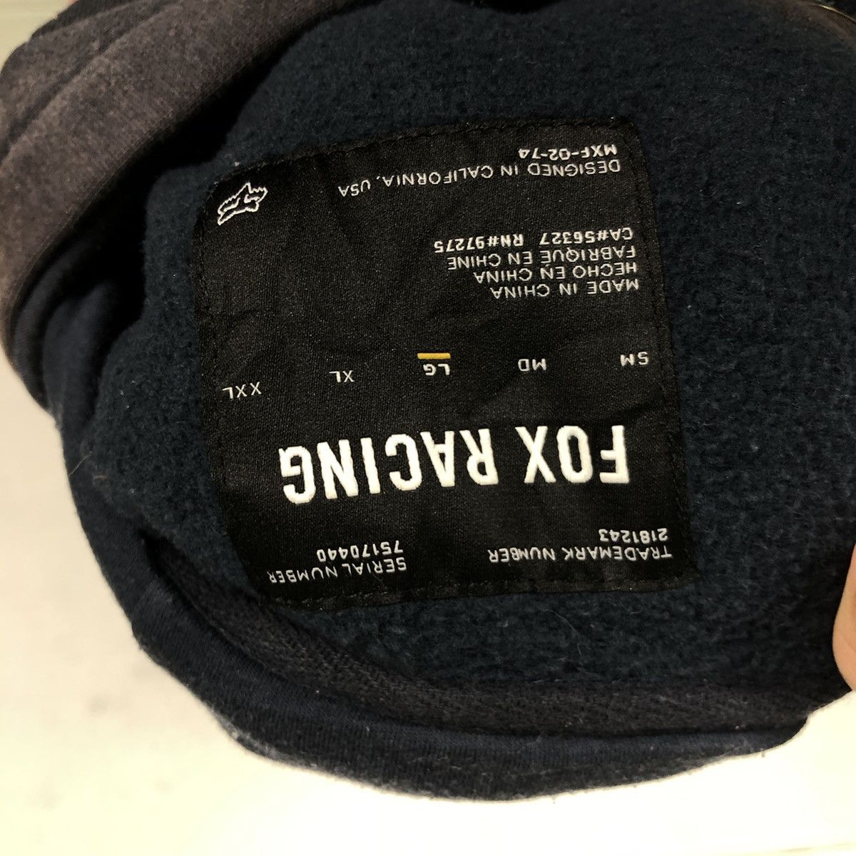 Japanese Brand 🔥VINTAGE FOX RACING HONDA HOODIE BIG LOGO ANORAK Size US L / EU 52-54 / 3 - 17 Thumbnail