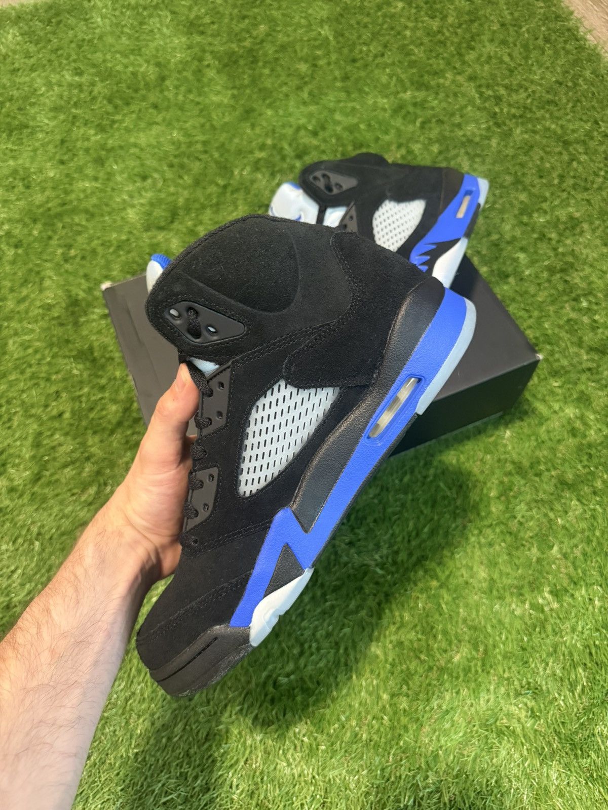Jordan Brand Jordan 5 Racer Blue Size US 10 / EU 43 - 4 Thumbnail