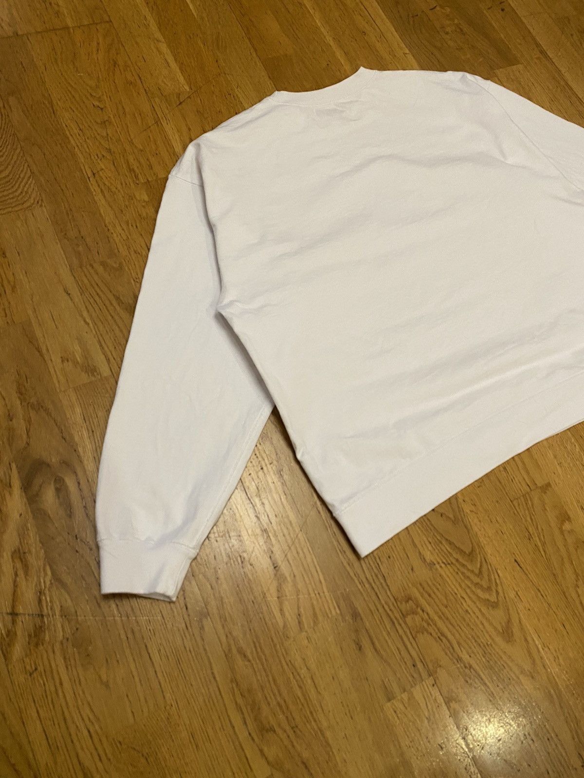 Danton Danton Vetements de Travail- white Sweatshirt Crewneck Size US S / EU 44-46 / 1 - 12 Thumbnail