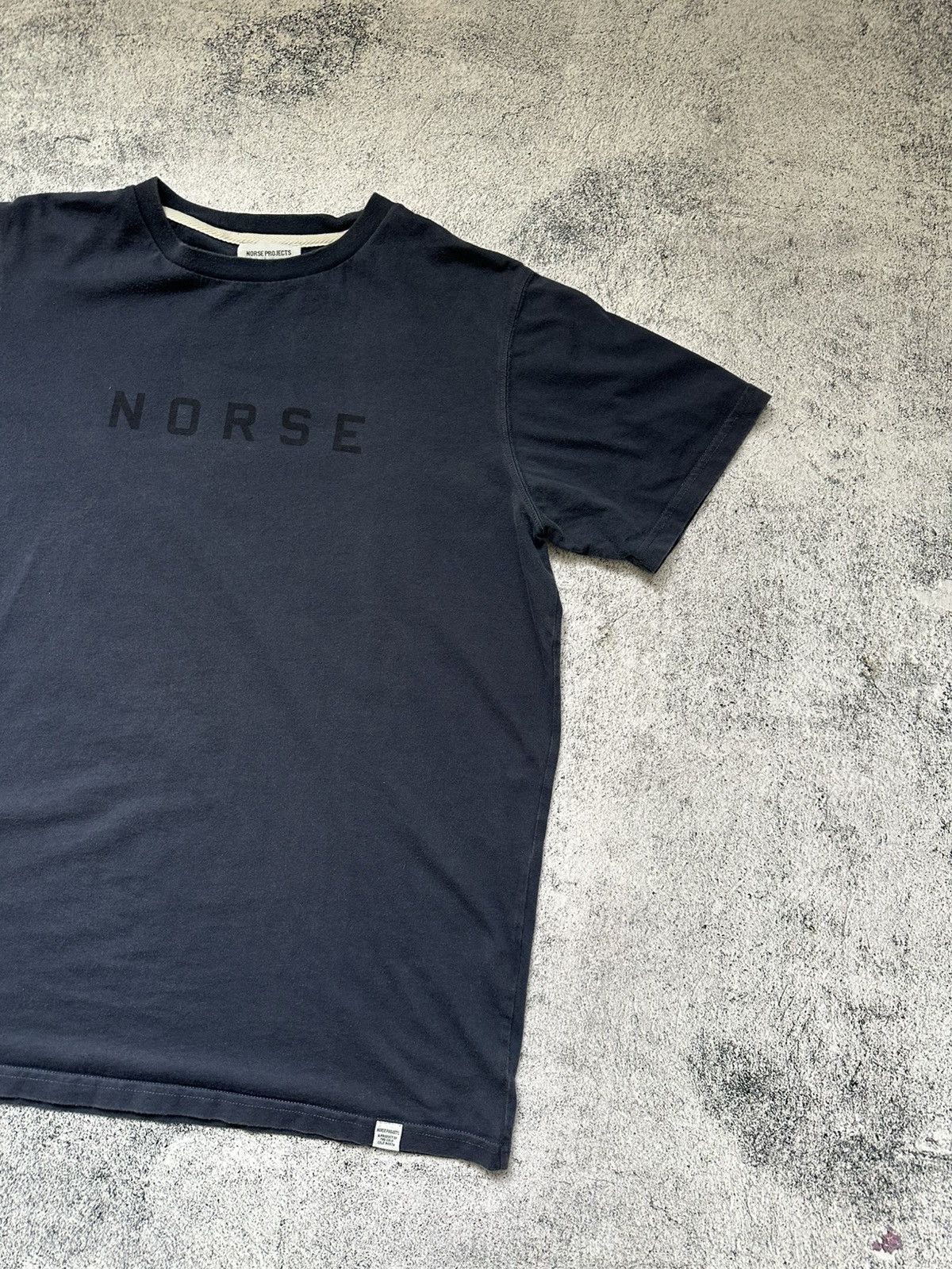 Norse Projects Norse Project Blue T-shirt Centre Logo Size US M / EU 48-50 / 2 - 3 Thumbnail