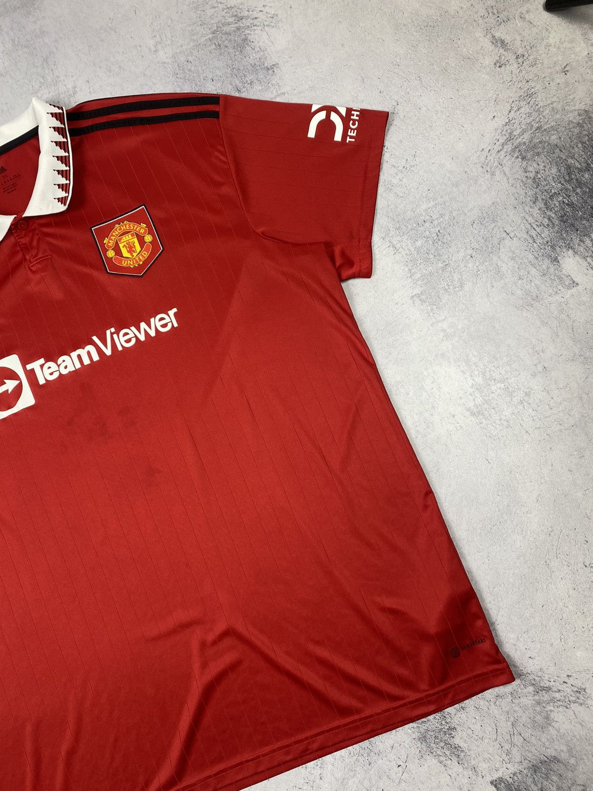 Adidas Adidas Manchester United 2022 - 2023 Soccer Jersey Size US XXL / EU 58 / 5 - 4 Thumbnail