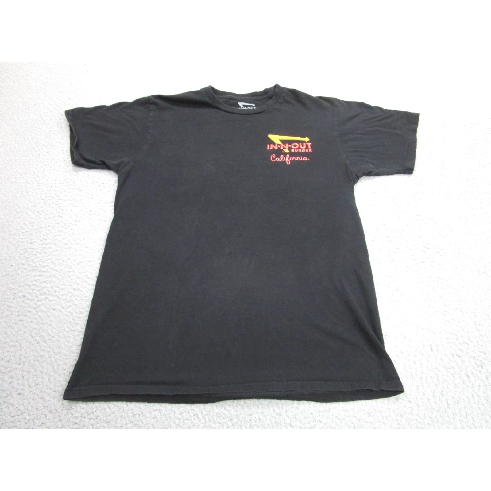 Vintage In-N-Out Burger Shirt Mens Medium Black California Cars Graphic Tee Size US M / EU 48-50 / 2 - 2 Thumbnail