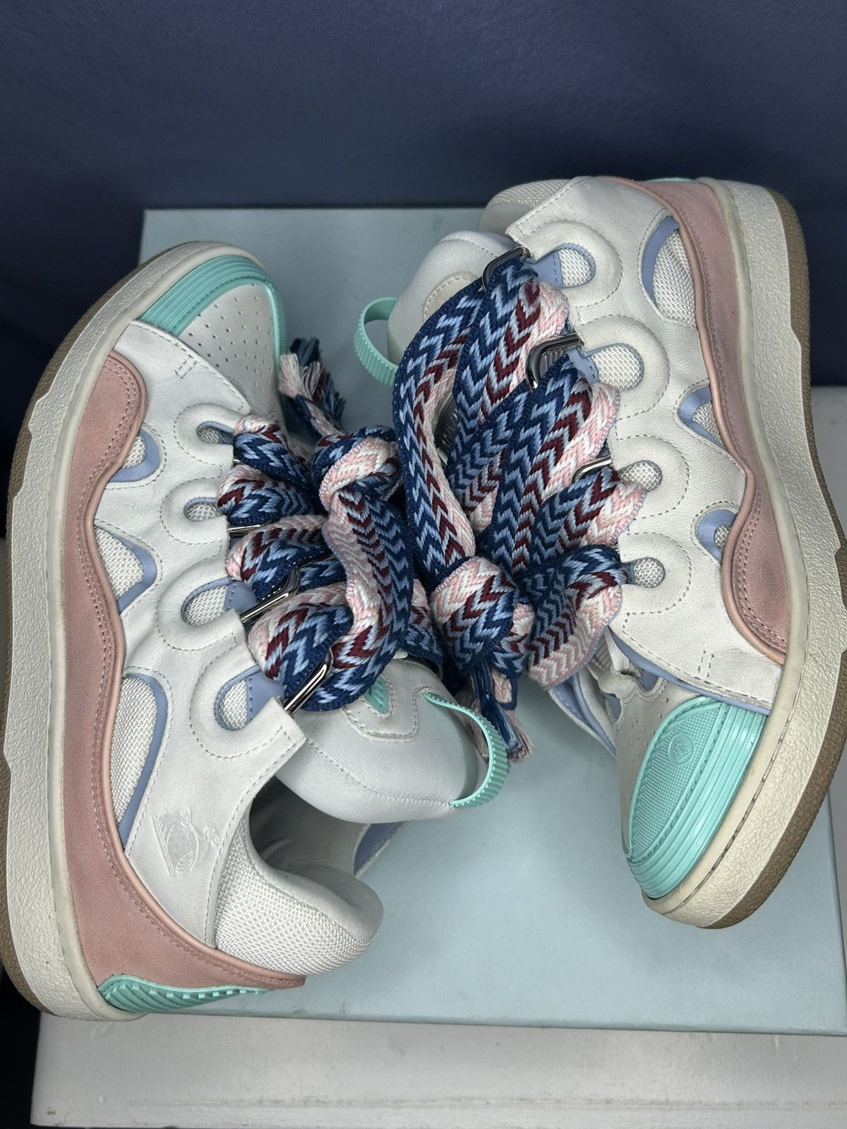 Lanvin Lanvin x Saks Curb Sneakers Size US 10 / EU 43 - 6 Thumbnail