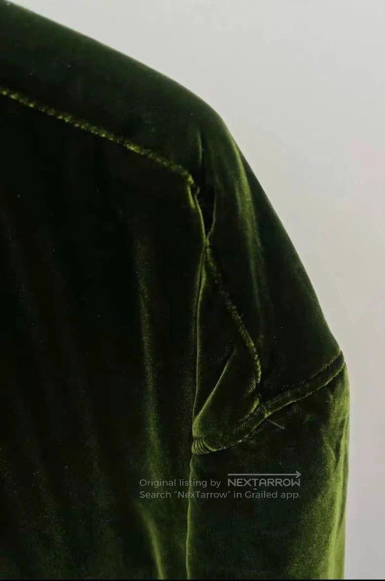 Haider Ackermann HAIDER ACKERMANN Velour Collar Jacket. Size US M / EU 48-50 / 2 - 3 Thumbnail