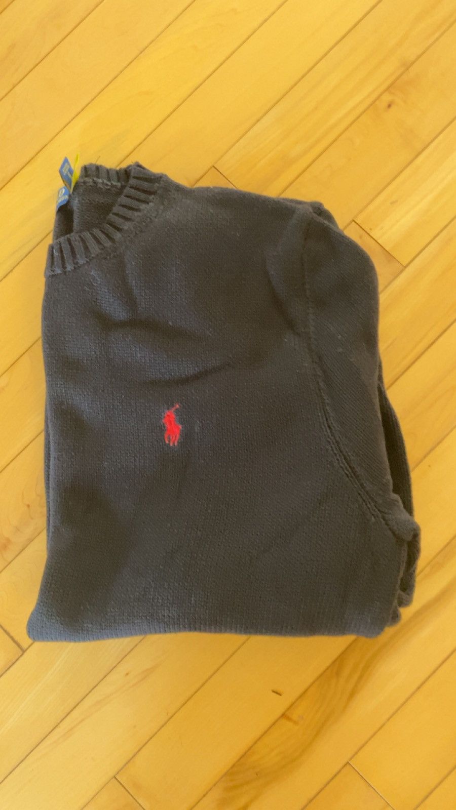 Polo Ralph Lauren (Never Worm) Polo by Ralph Lauren Men's Black Sweater Size US L / EU 52-54 / 3 - 1 Thumbnail