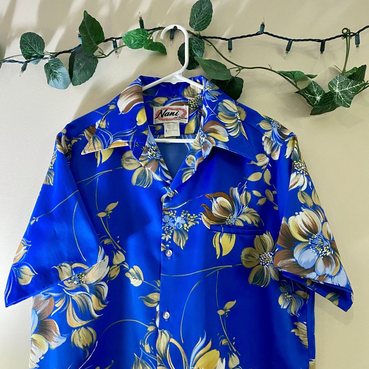 Vintage Vintage 80s Hawaiian Button Up Shirt Size US L / EU 52-54 / 3 - 2 Thumbnail