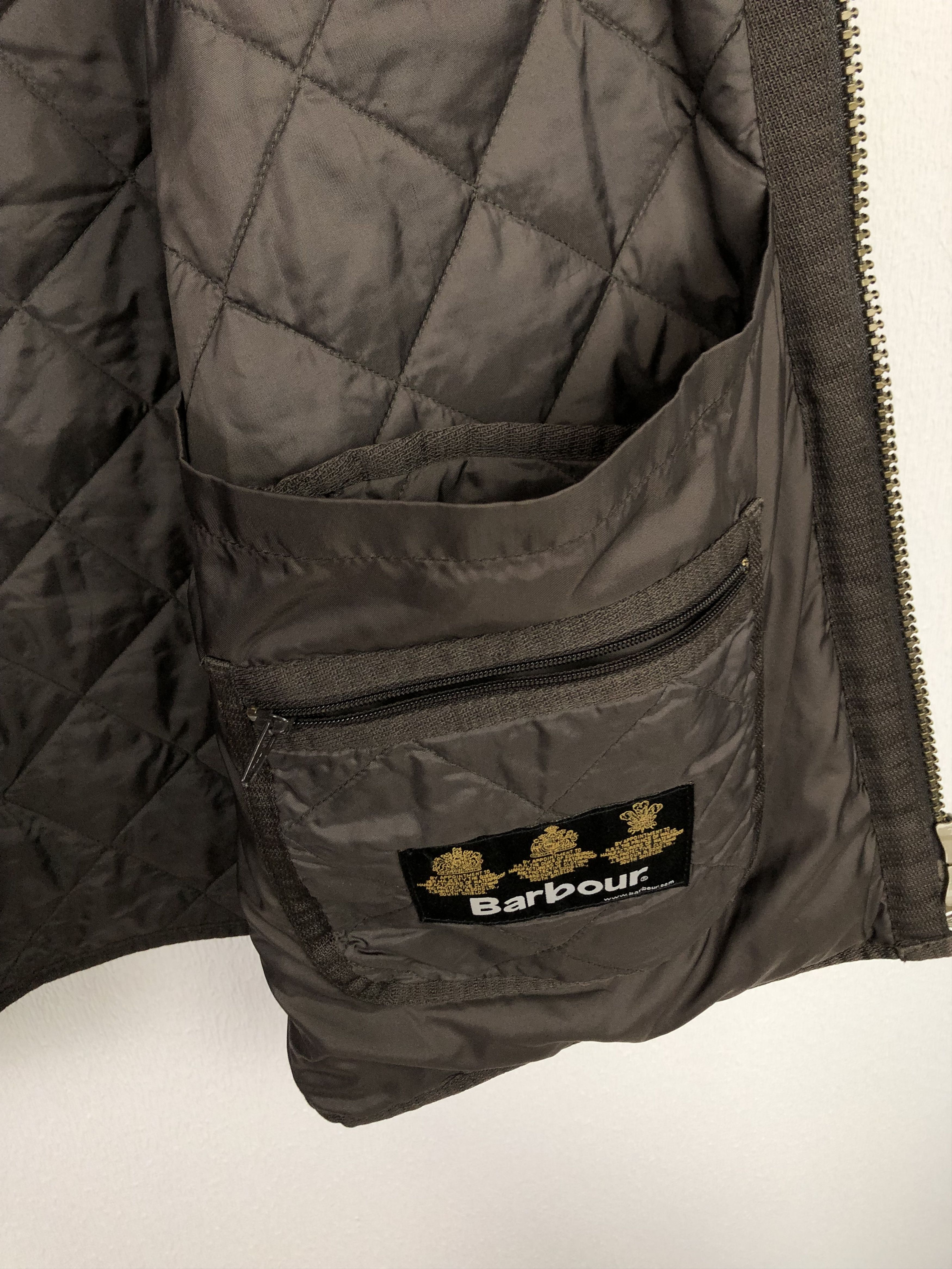 Barbour Barbour Liddesdale Brown Full Zip Quilted Field Jacket Coat Size US L / EU 52-54 / 3 - 6 Thumbnail