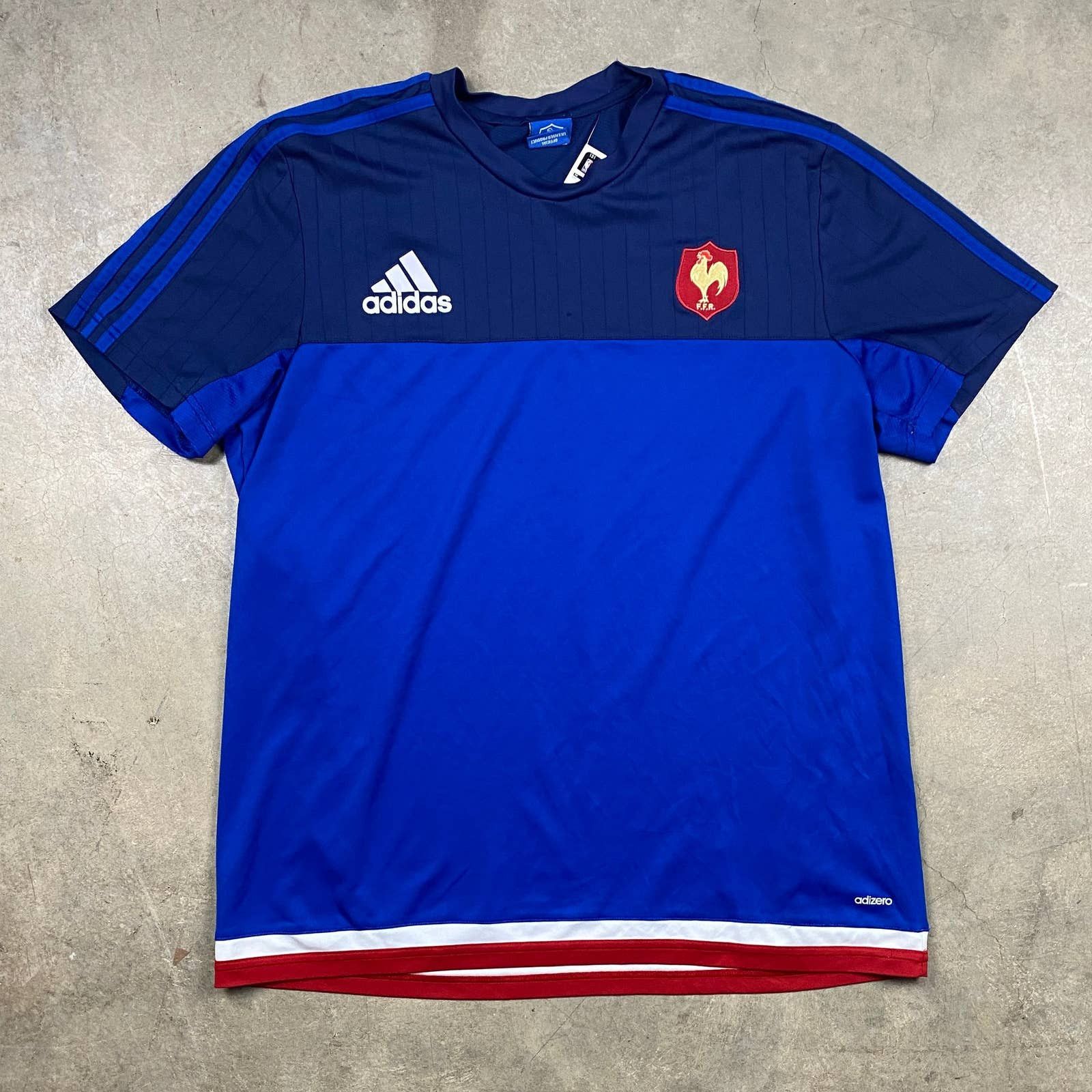 Adidas Vintage France Soccer Jersey Small | Grailed